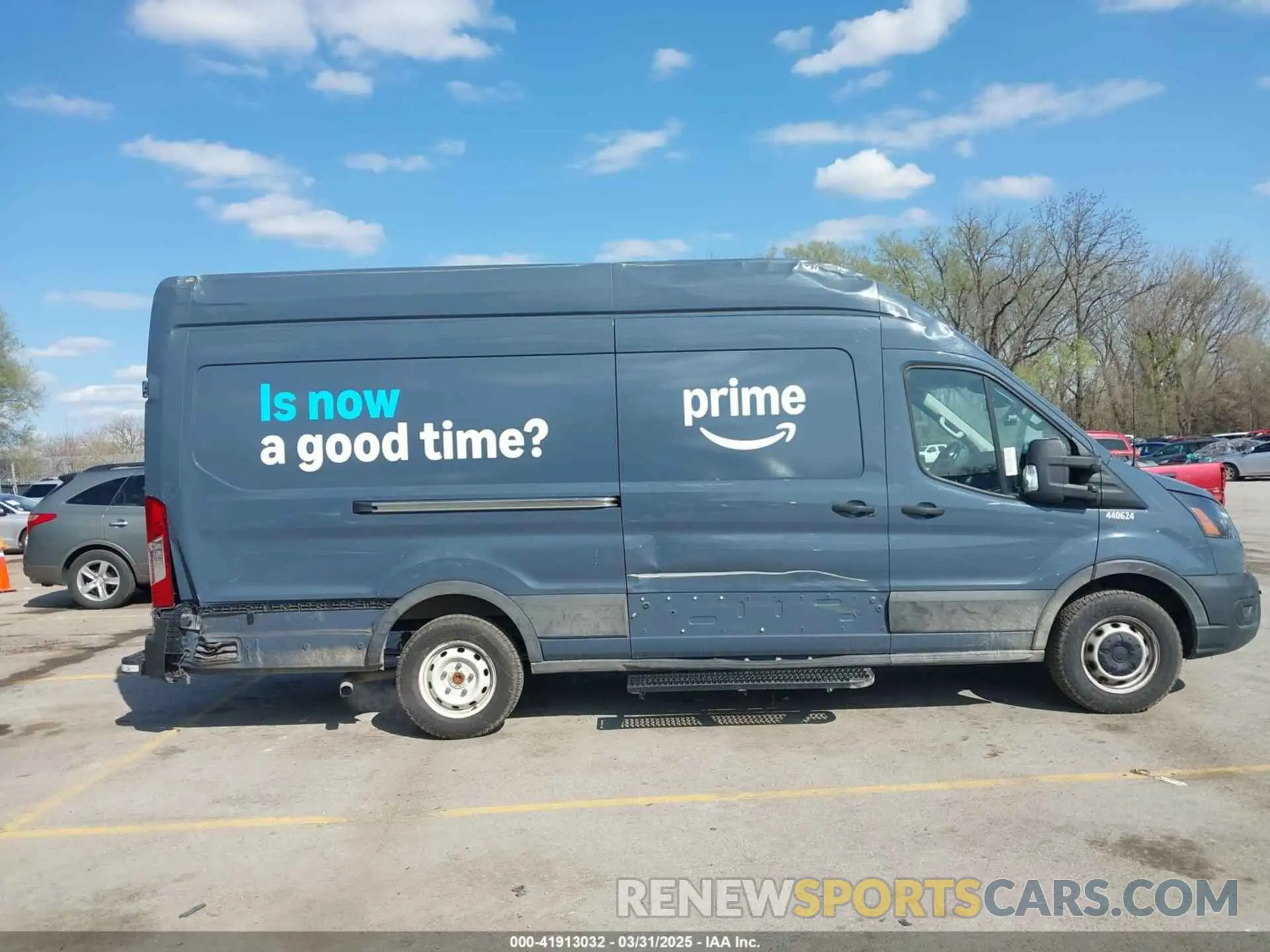 13 Photograph of a damaged car 1FTBR3X80MKA97772 FORD TRANSIT-250 CARGO VAN 2021
