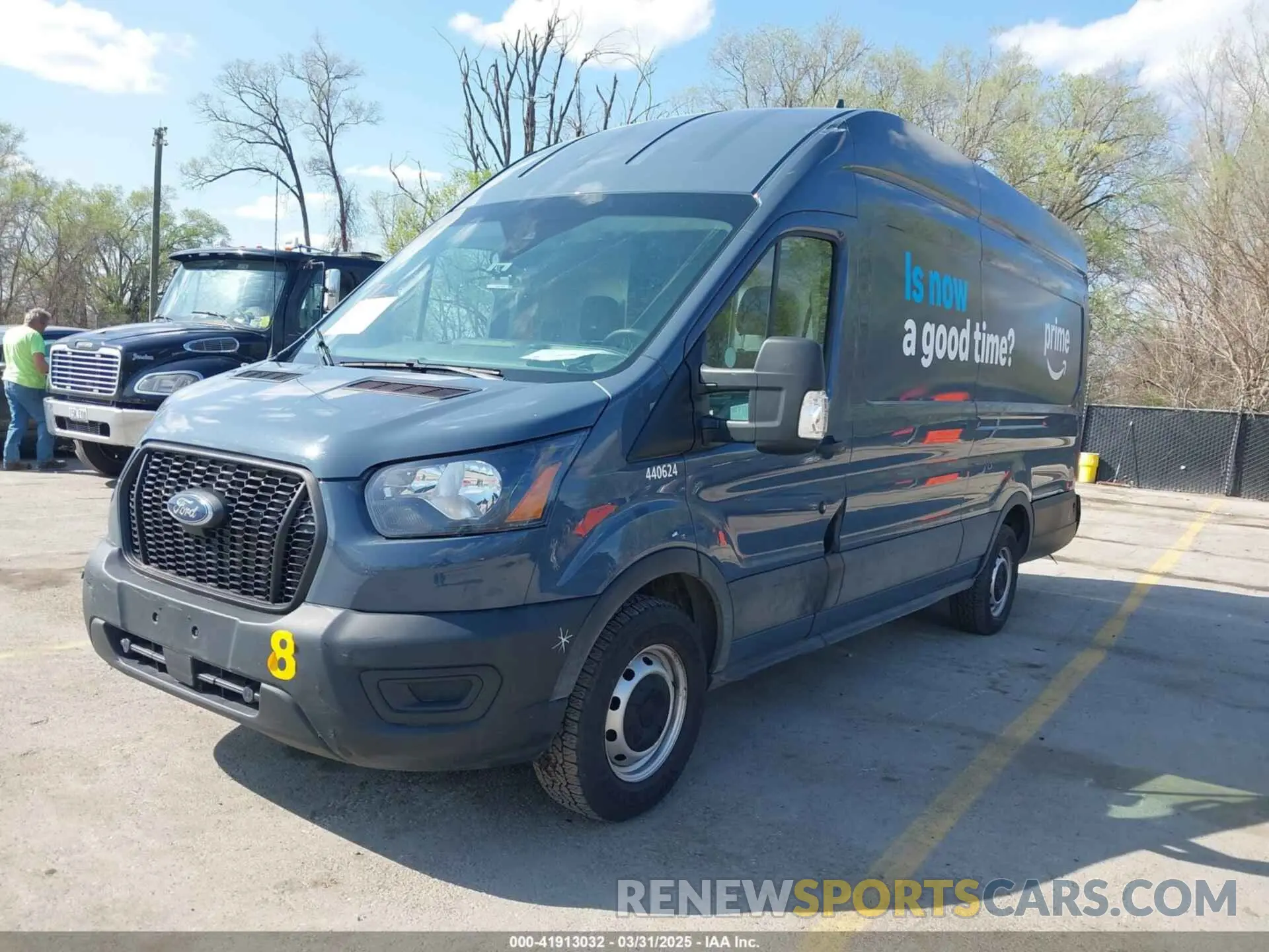 2 Photograph of a damaged car 1FTBR3X80MKA97772 FORD TRANSIT-250 CARGO VAN 2021