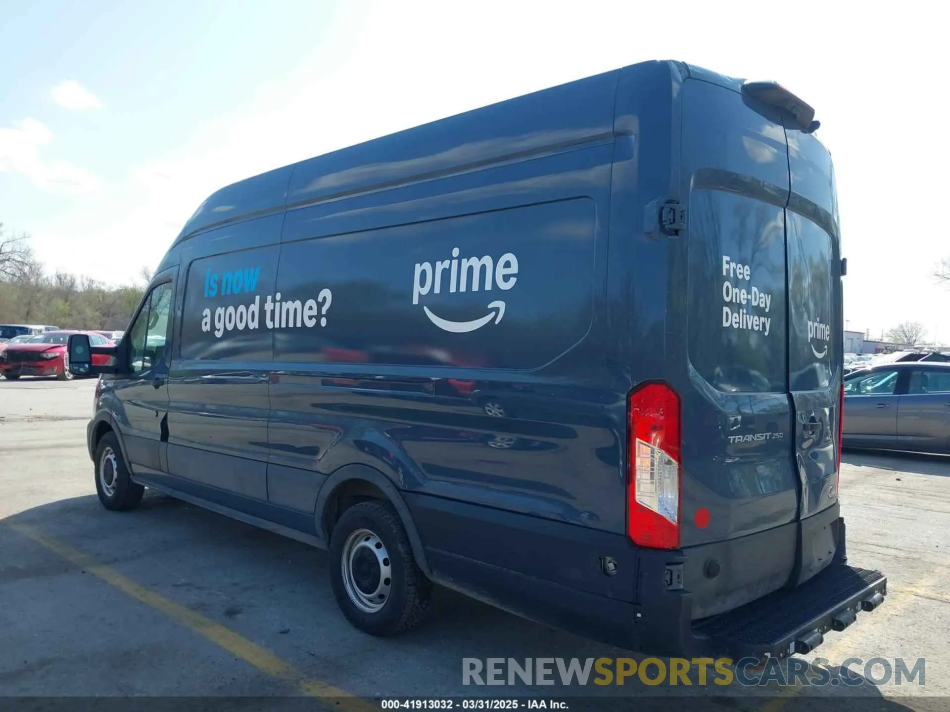 3 Photograph of a damaged car 1FTBR3X80MKA97772 FORD TRANSIT-250 CARGO VAN 2021