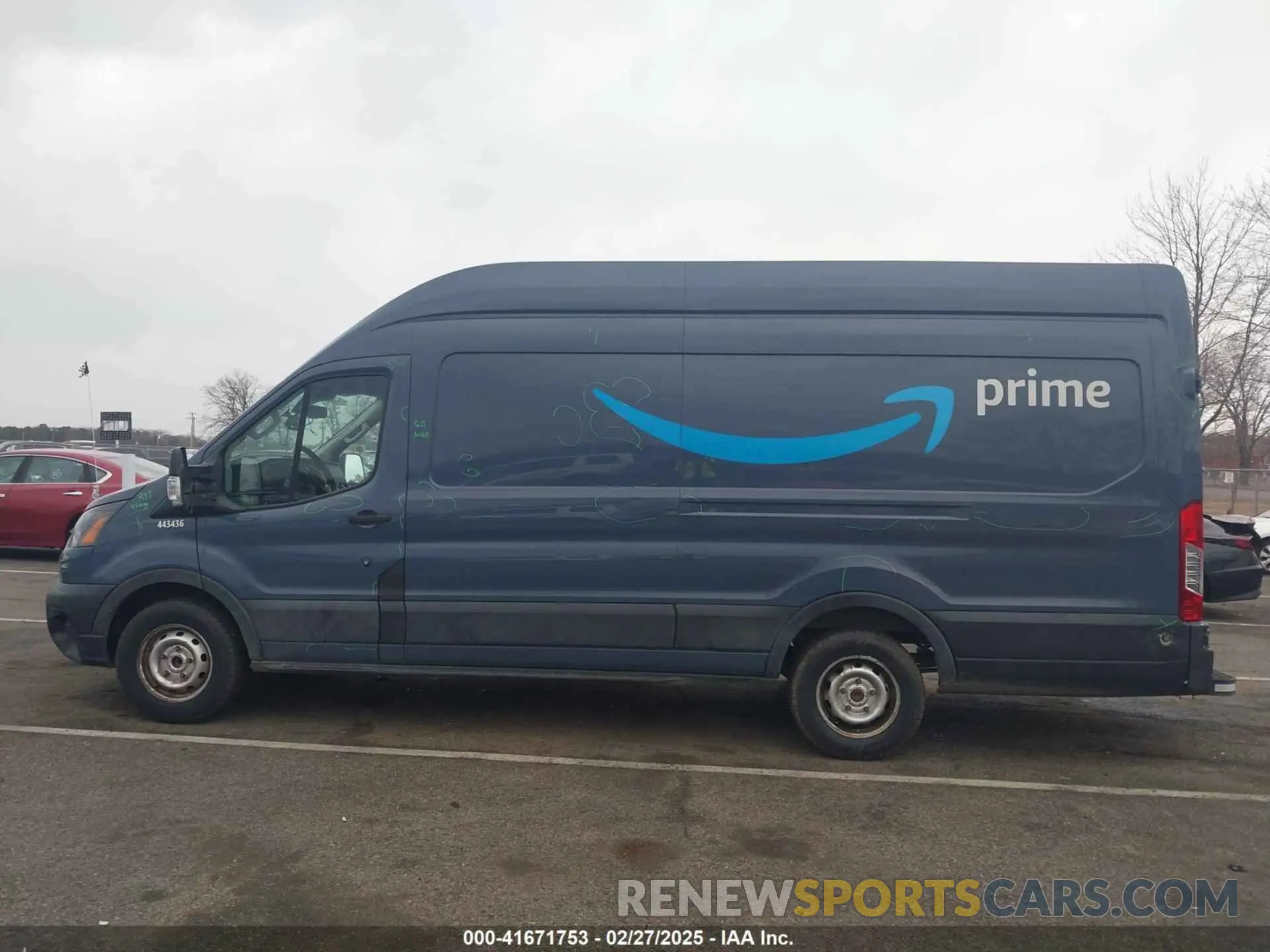 14 Photograph of a damaged car 1FTBR3X87MKA56961 FORD TRANSIT-250 CARGO VAN 2021