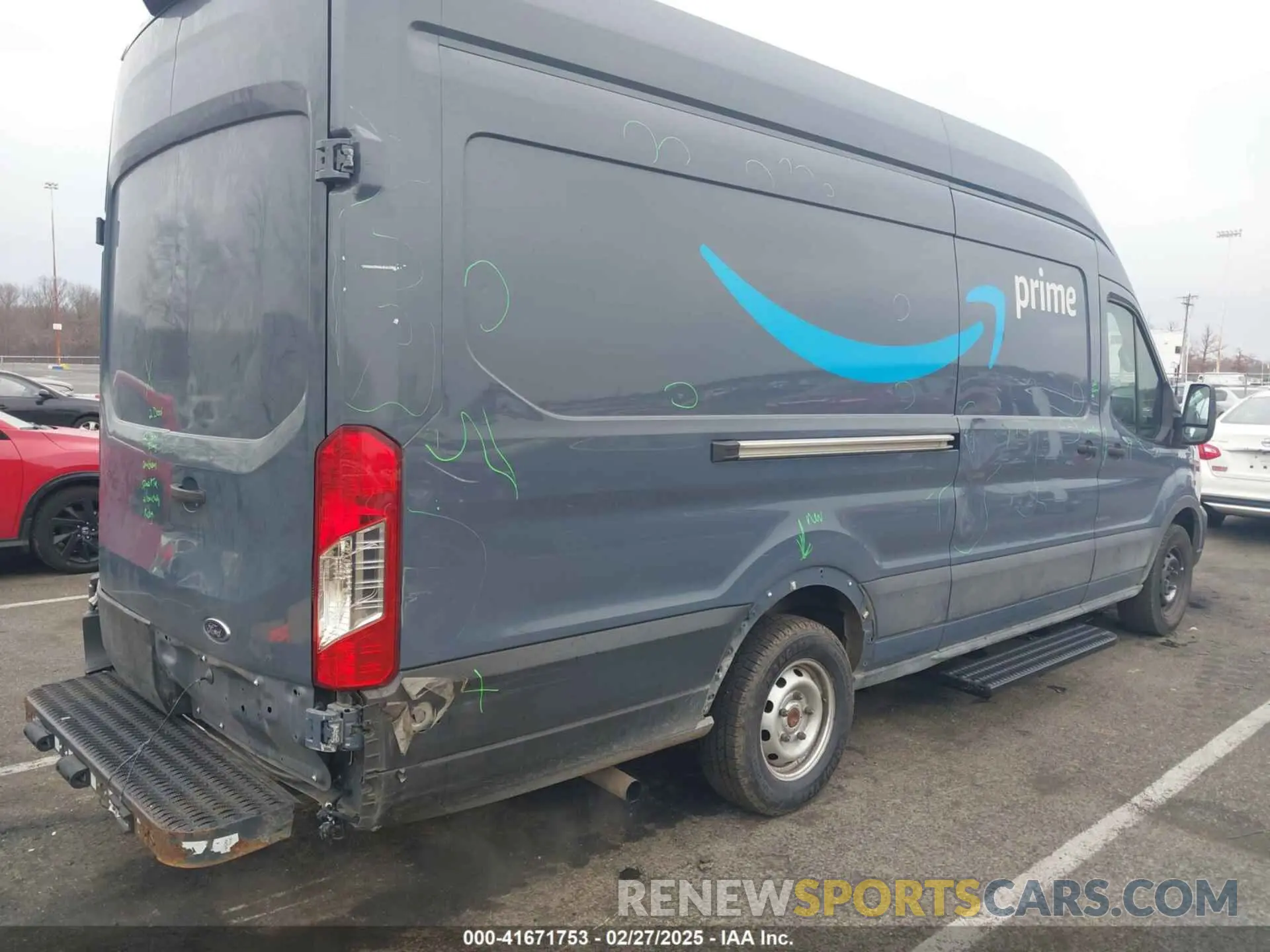 6 Photograph of a damaged car 1FTBR3X87MKA56961 FORD TRANSIT-250 CARGO VAN 2021