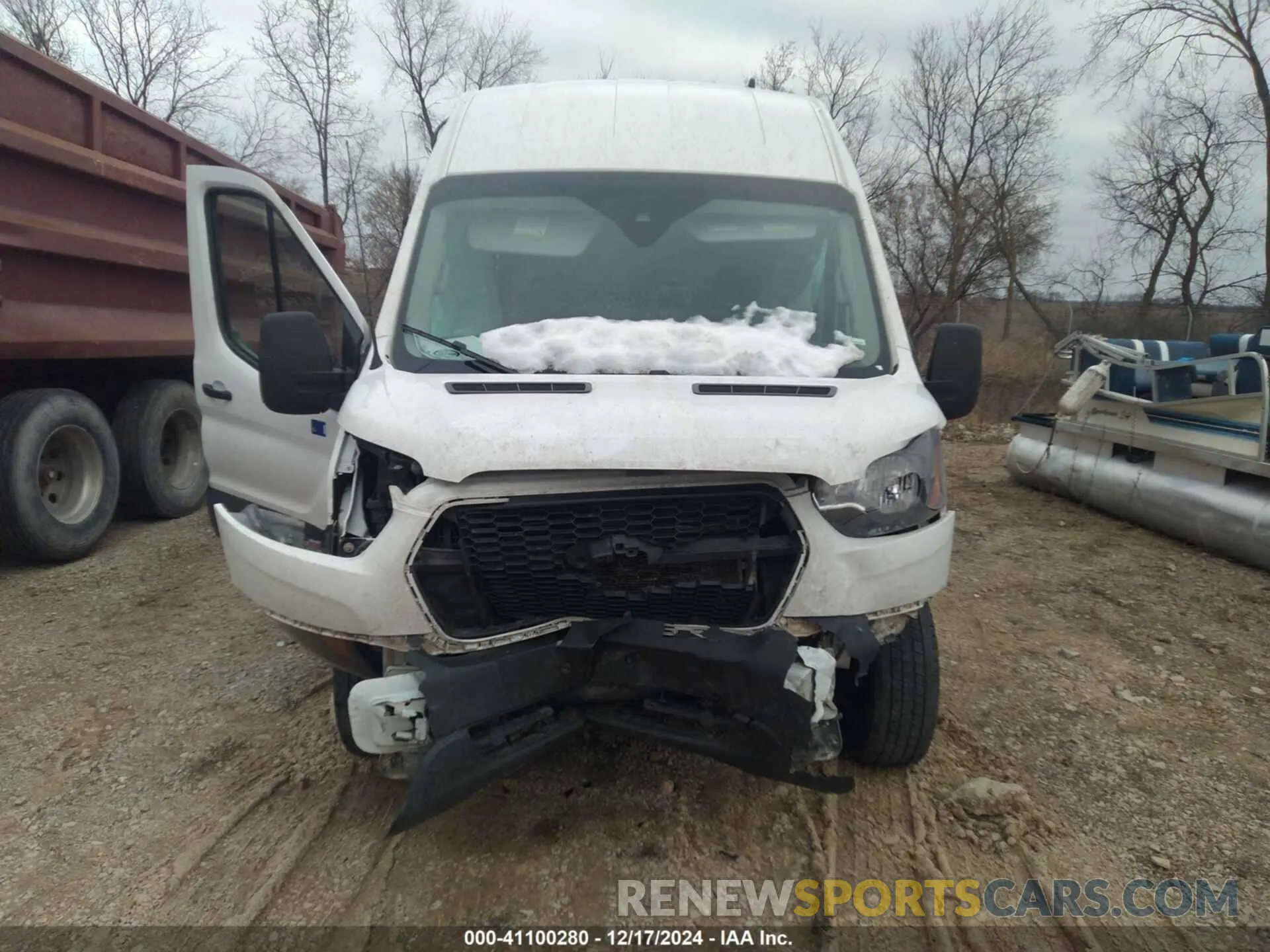 13 Photograph of a damaged car 1FTBR3U84NKA63761 FORD TRANSIT-250 CARGO VAN 2022