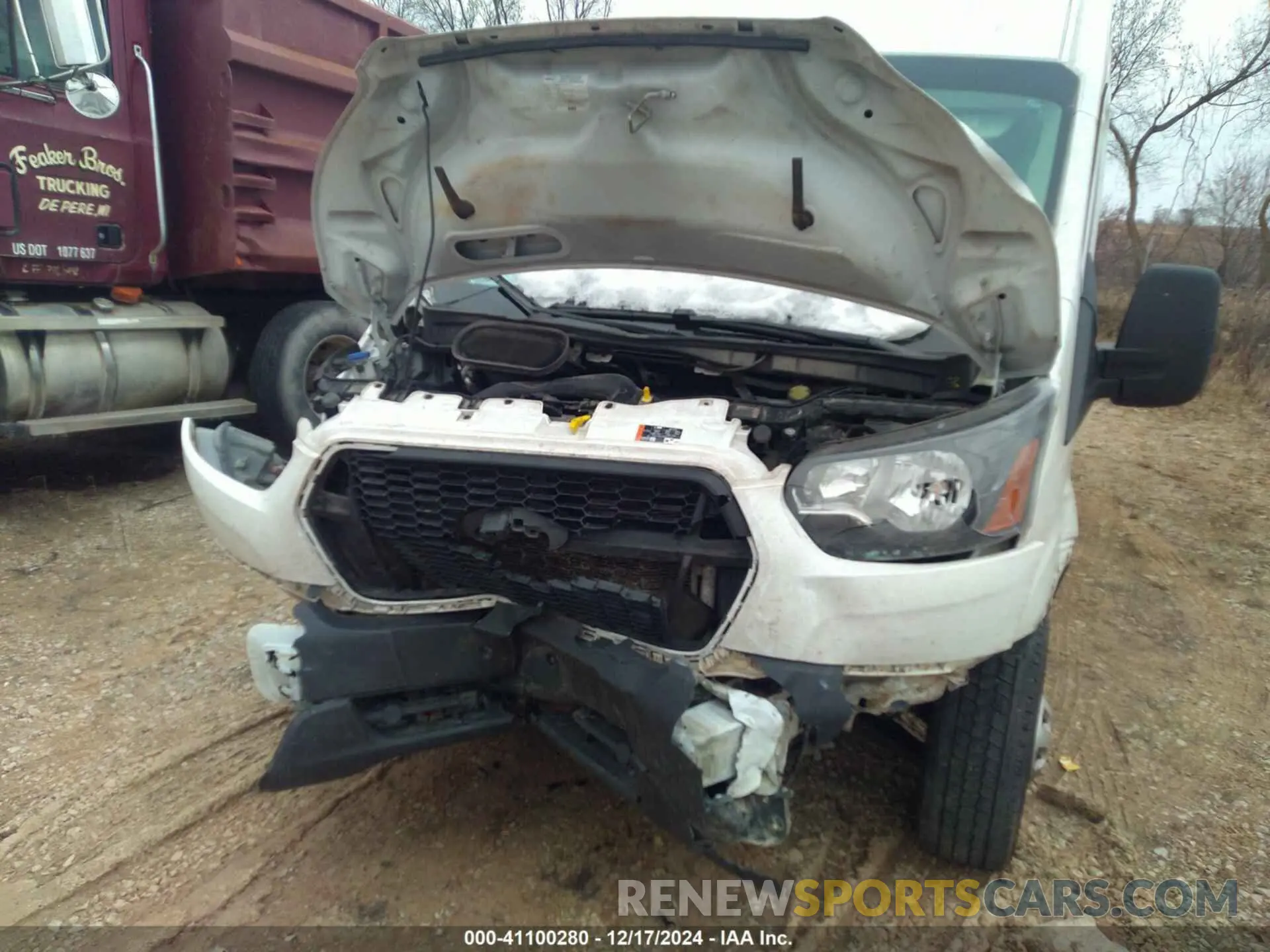 6 Photograph of a damaged car 1FTBR3U84NKA63761 FORD TRANSIT-250 CARGO VAN 2022