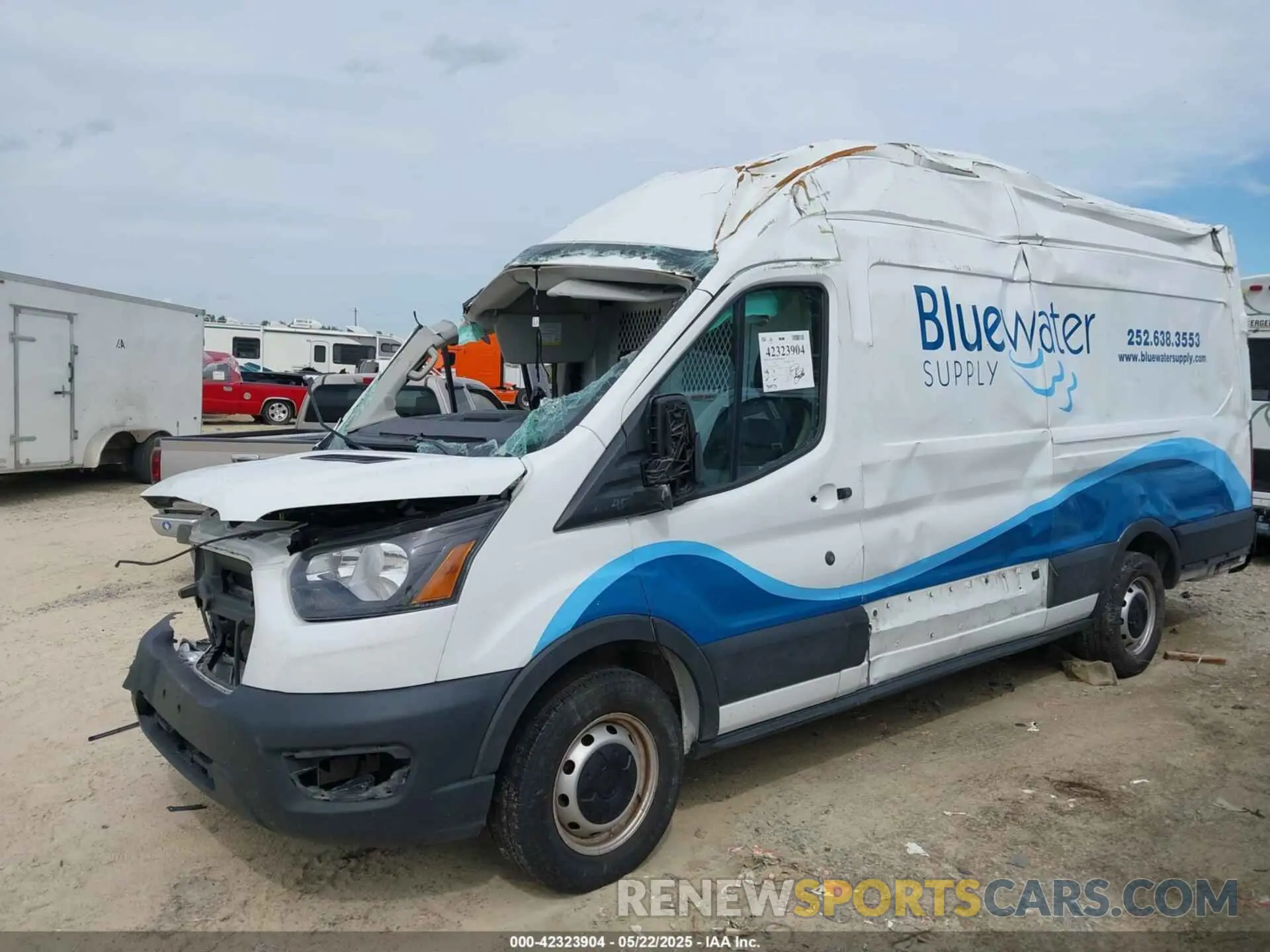 15 Photograph of a damaged car 1FTBR3X81NKA63860 FORD TRANSIT-250 CARGO VAN 2022
