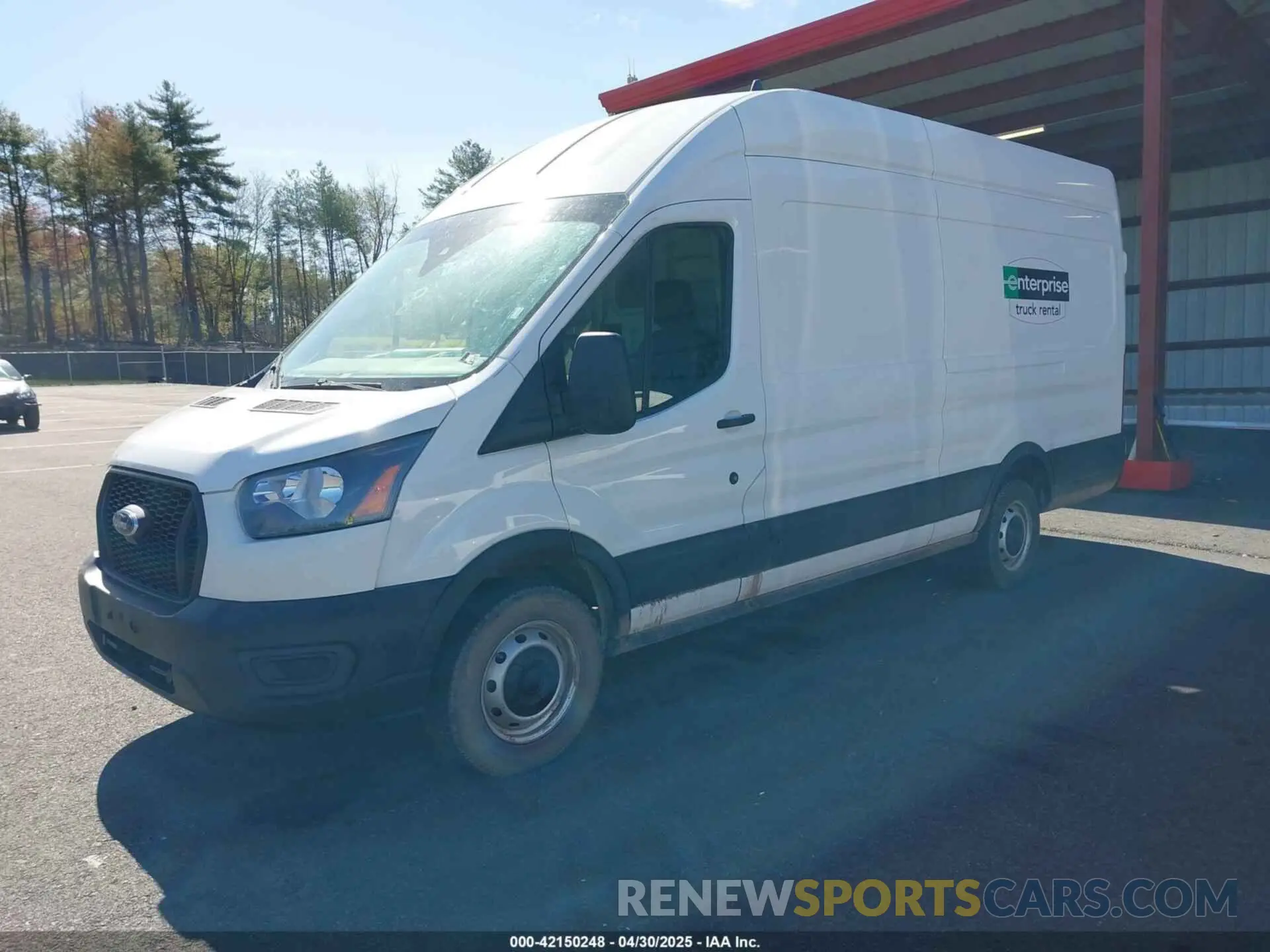2 Photograph of a damaged car 1FTBR3X85NKA74408 FORD TRANSIT-250 CARGO VAN 2022