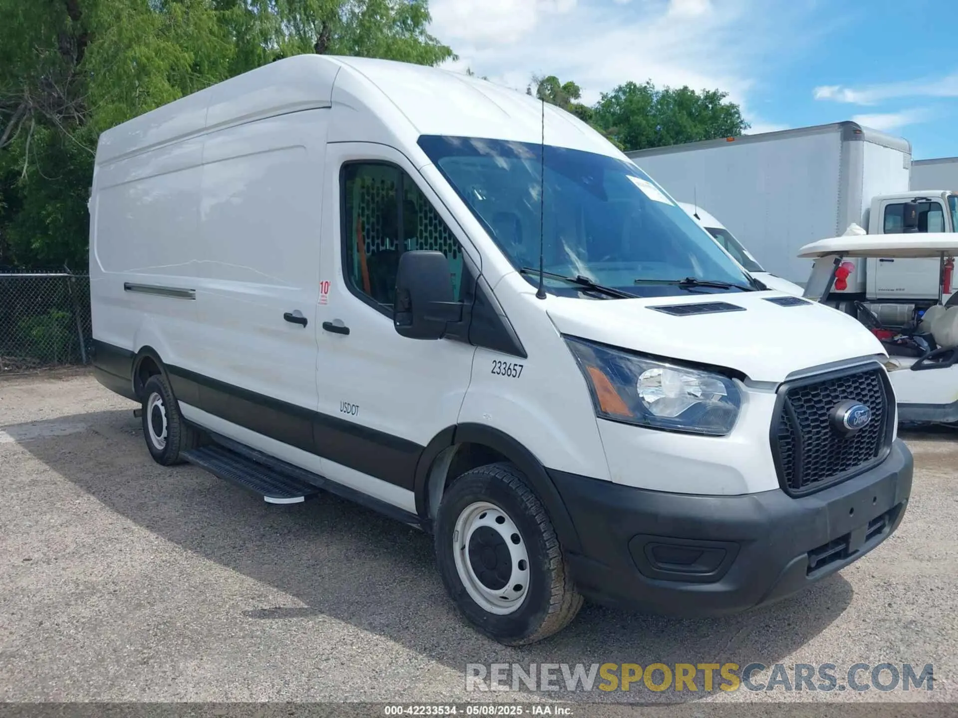 1 Photograph of a damaged car 1FTBR3X89NKA23915 FORD TRANSIT-250 CARGO VAN 2022