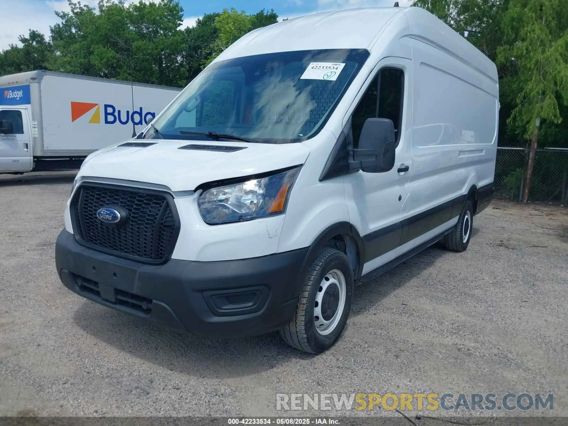 2 Photograph of a damaged car 1FTBR3X89NKA23915 FORD TRANSIT-250 CARGO VAN 2022