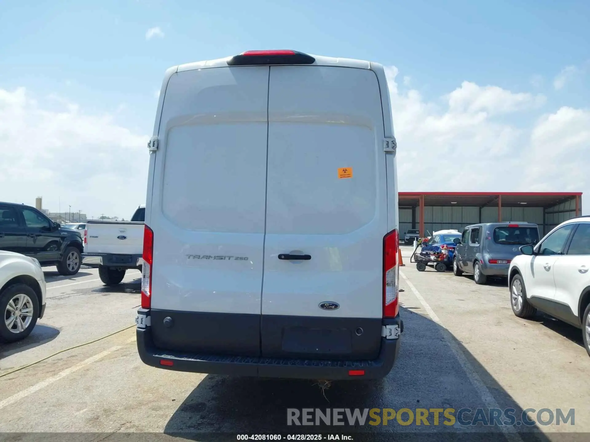 16 Photograph of a damaged car 1FTBR3X8XNKA31327 FORD TRANSIT-250 CARGO VAN 2022