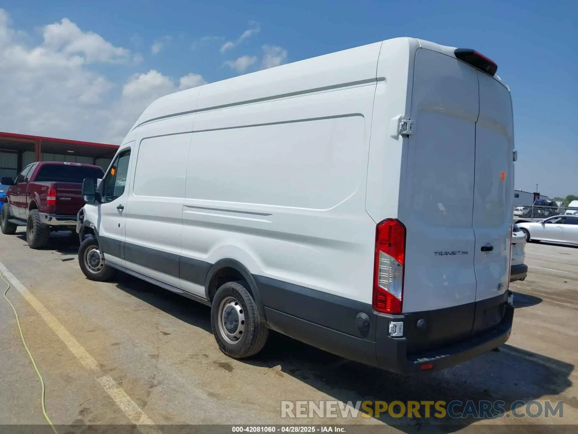 3 Photograph of a damaged car 1FTBR3X8XNKA31327 FORD TRANSIT-250 CARGO VAN 2022