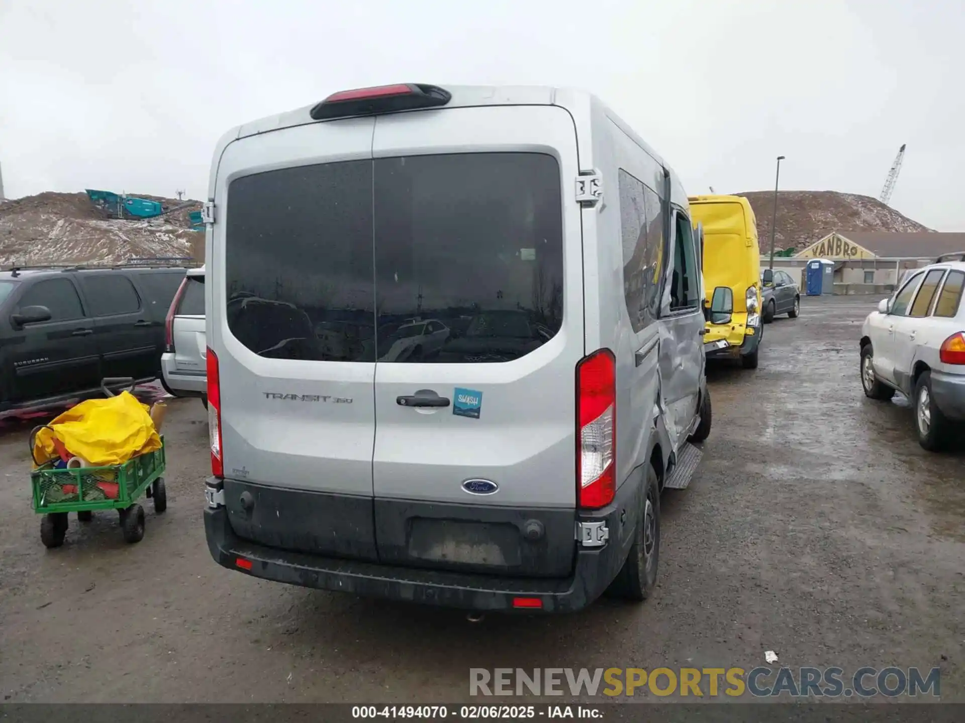 16 Photograph of a damaged car 1FBAX2CM0KKA73861 FORD TRANSIT-350 2019