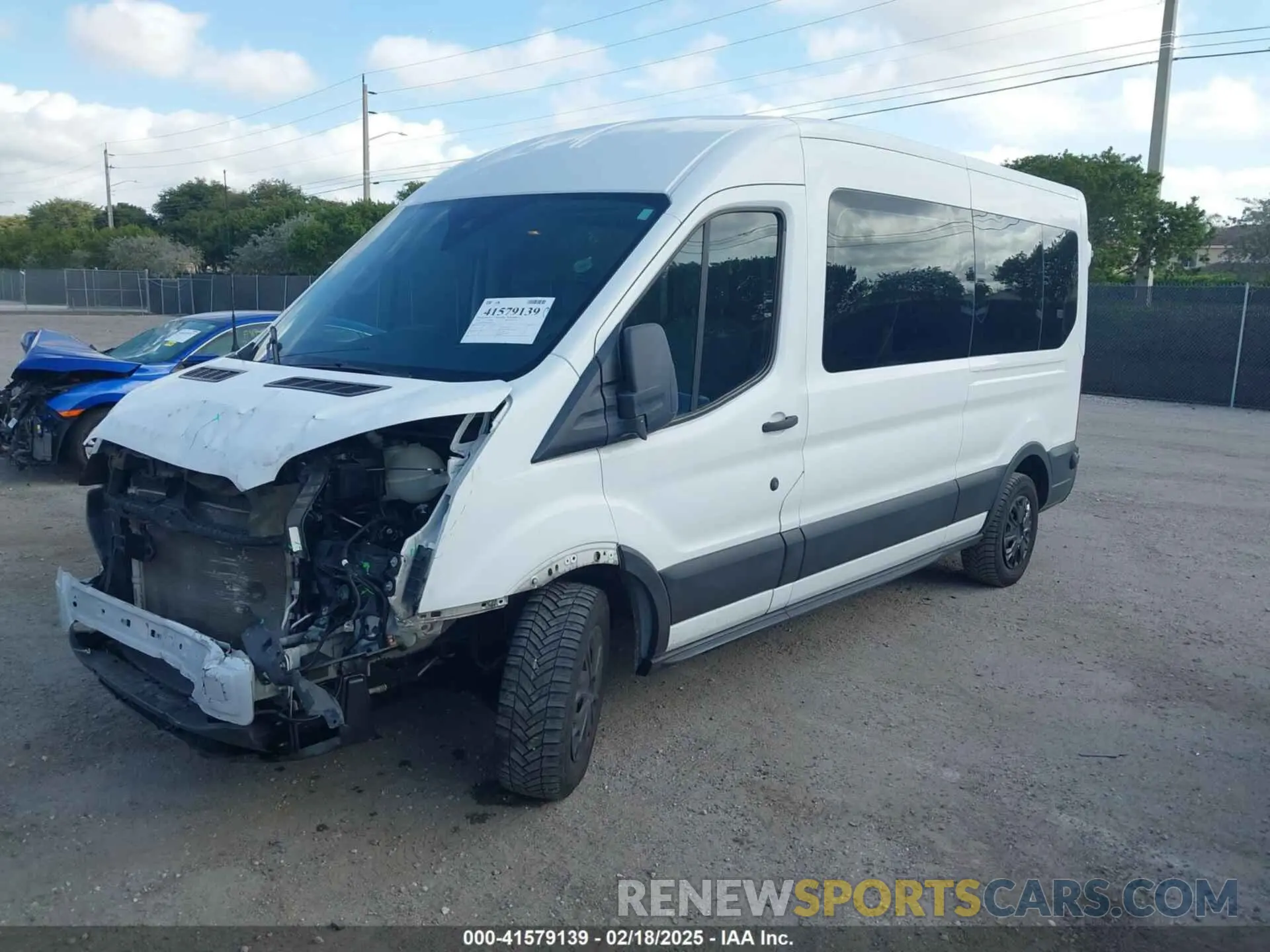 2 Photograph of a damaged car 1FBAX2CM4KKB54426 FORD TRANSIT-350 2019