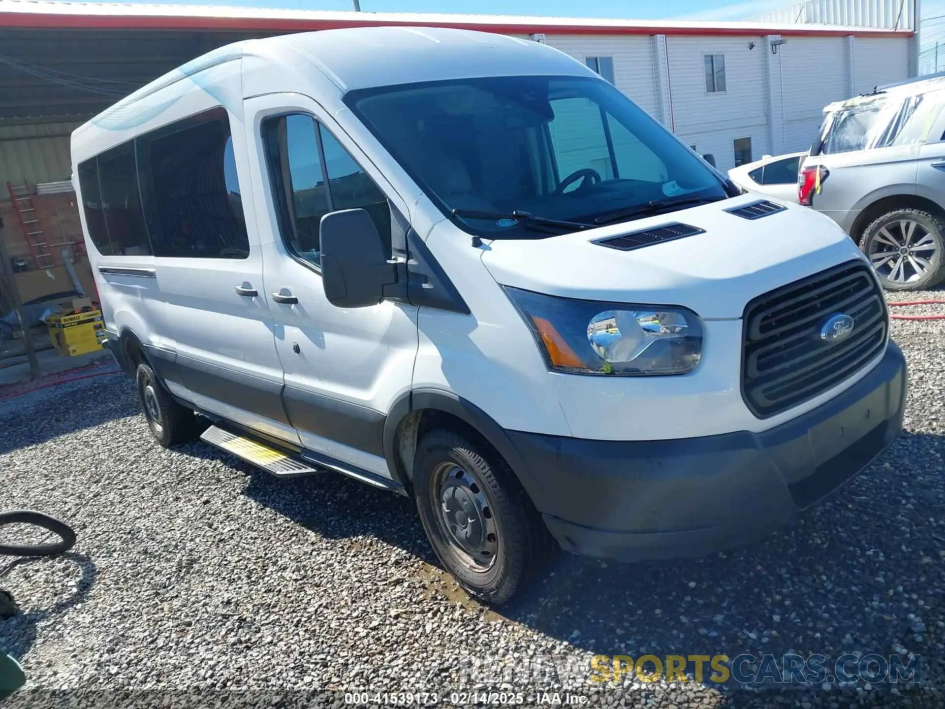 1 Photograph of a damaged car 1FBAX2CV2KKA69450 FORD TRANSIT-350 2019
