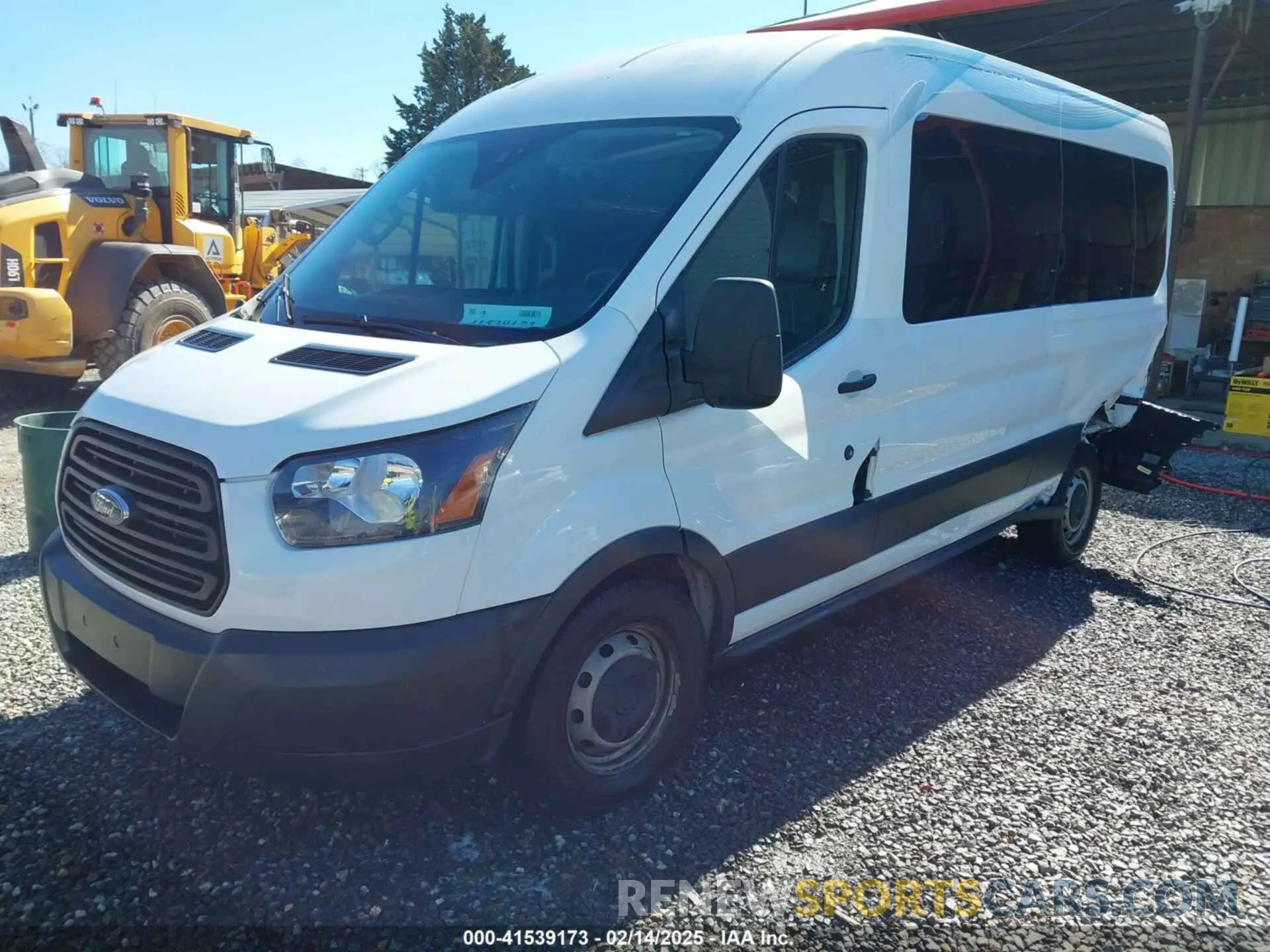 2 Photograph of a damaged car 1FBAX2CV2KKA69450 FORD TRANSIT-350 2019