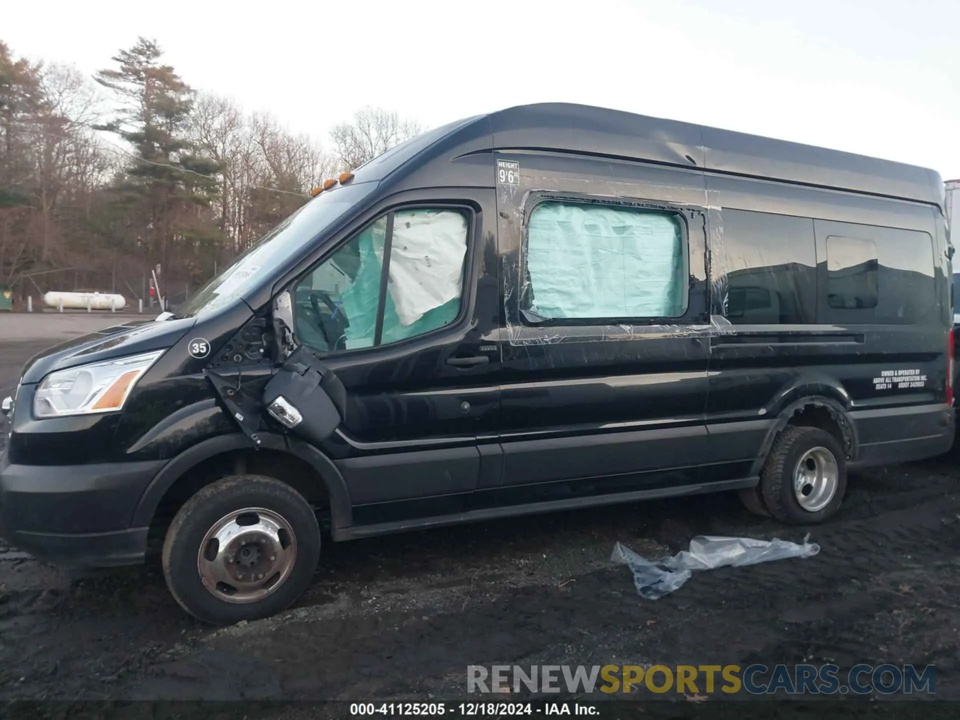 14 Photograph of a damaged car 1FBVU4XM8KKB66885 FORD TRANSIT-350 2019