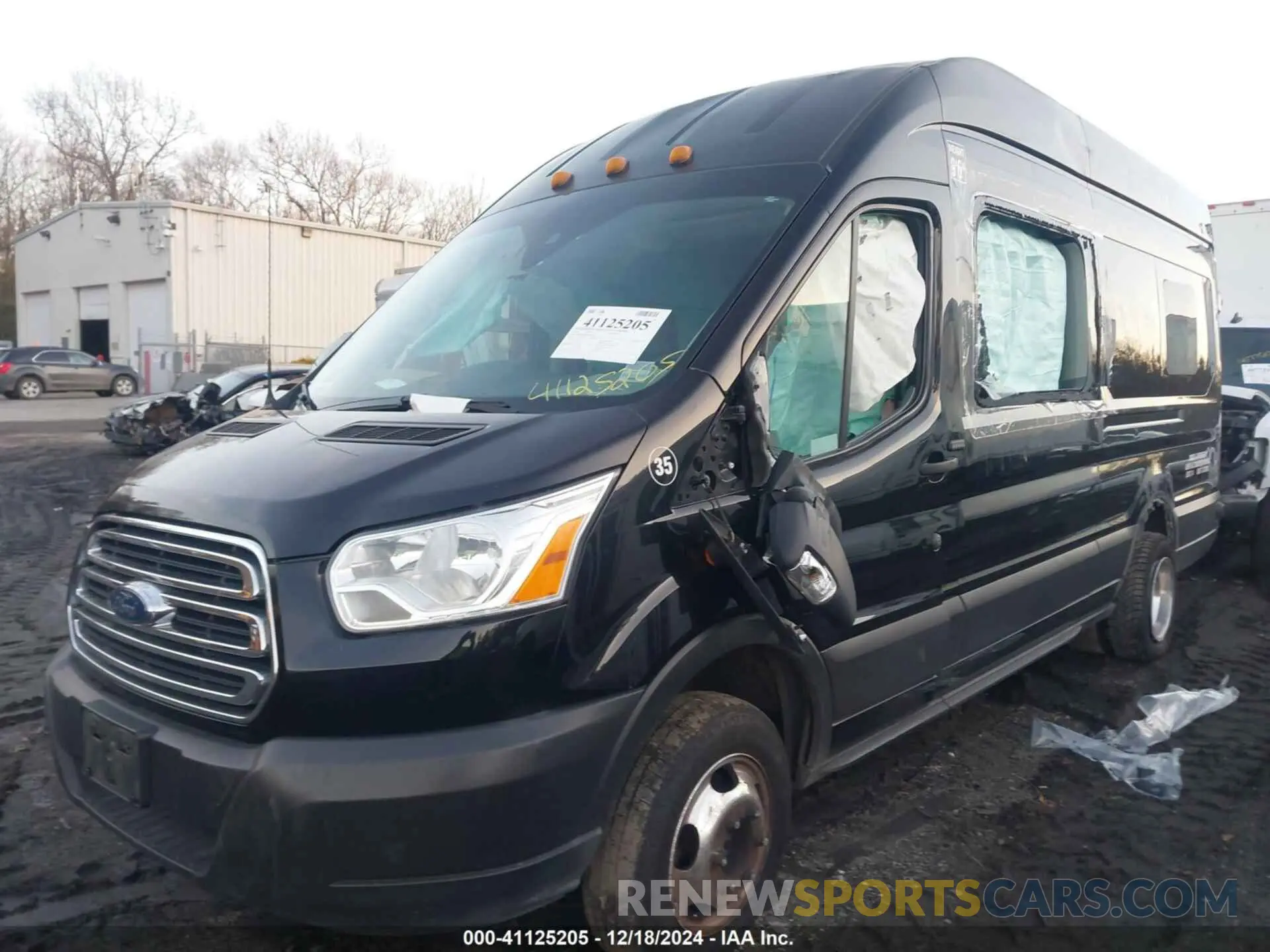 2 Photograph of a damaged car 1FBVU4XM8KKB66885 FORD TRANSIT-350 2019