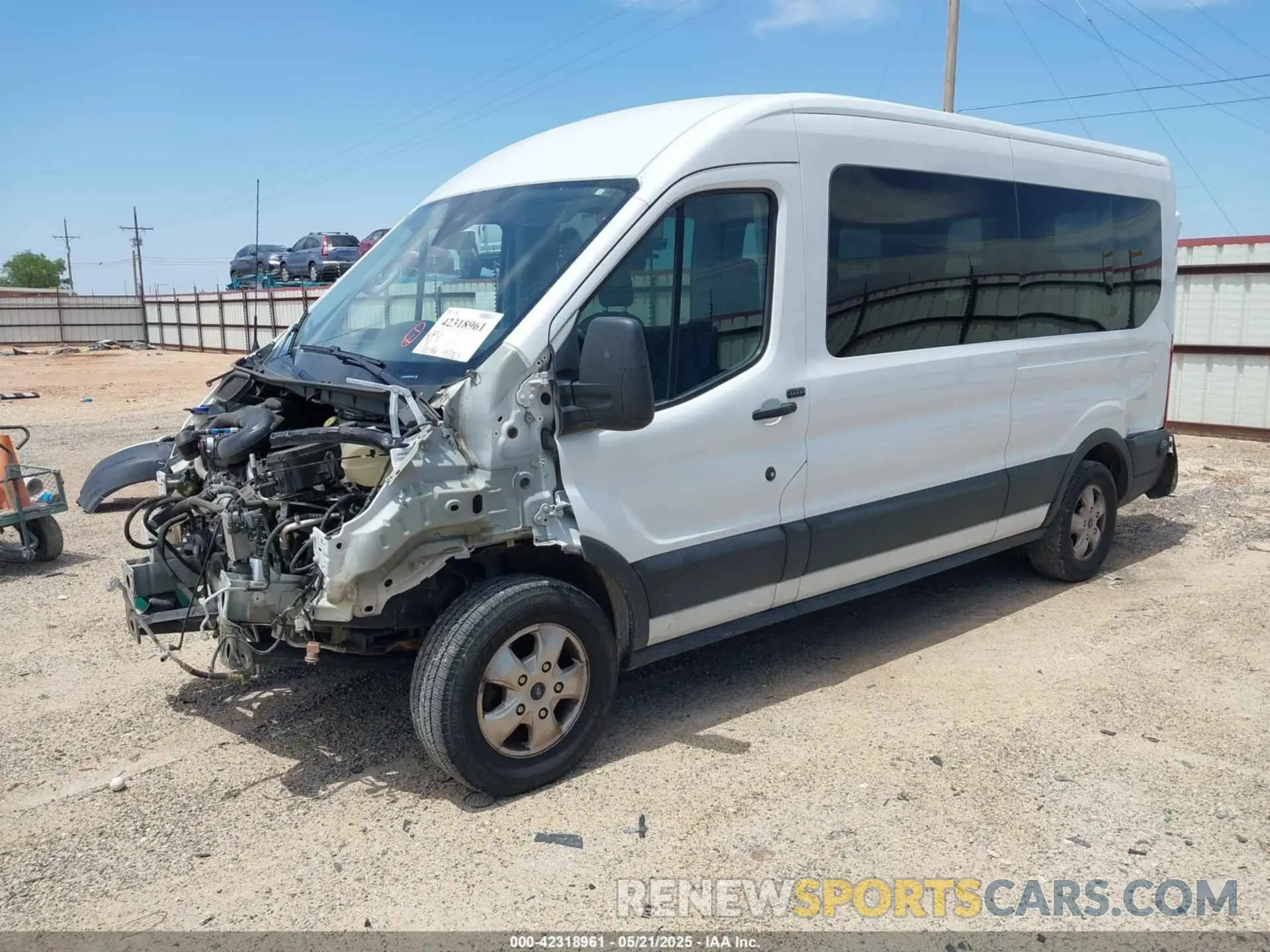 2 Photograph of a damaged car 1FBZX2CM6KKA99660 FORD TRANSIT-350 2019