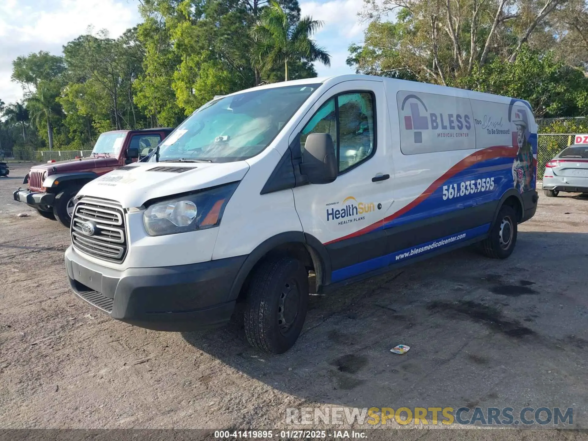 2 Photograph of a damaged car 1FBZX2YM2KKA81620 FORD TRANSIT-350 2019