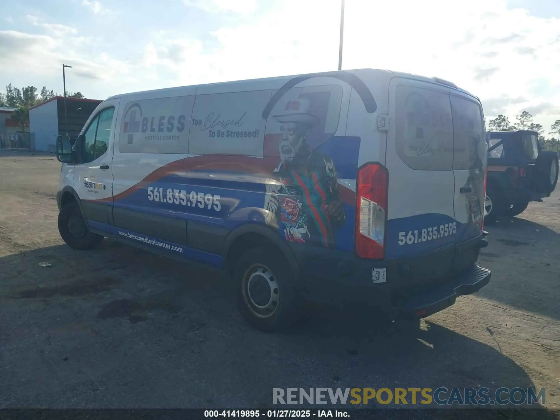 3 Photograph of a damaged car 1FBZX2YM2KKA81620 FORD TRANSIT-350 2019