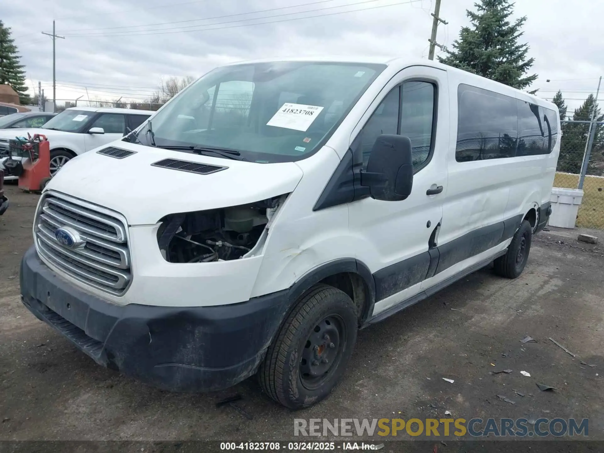 2 Photograph of a damaged car 1FBZX2ZM7KKA47090 FORD TRANSIT-350 2019