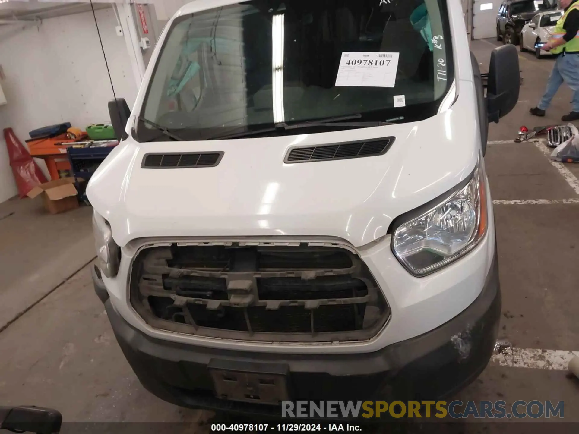 13 Photograph of a damaged car 1FBZX2ZM8KKB24761 FORD TRANSIT-350 2019