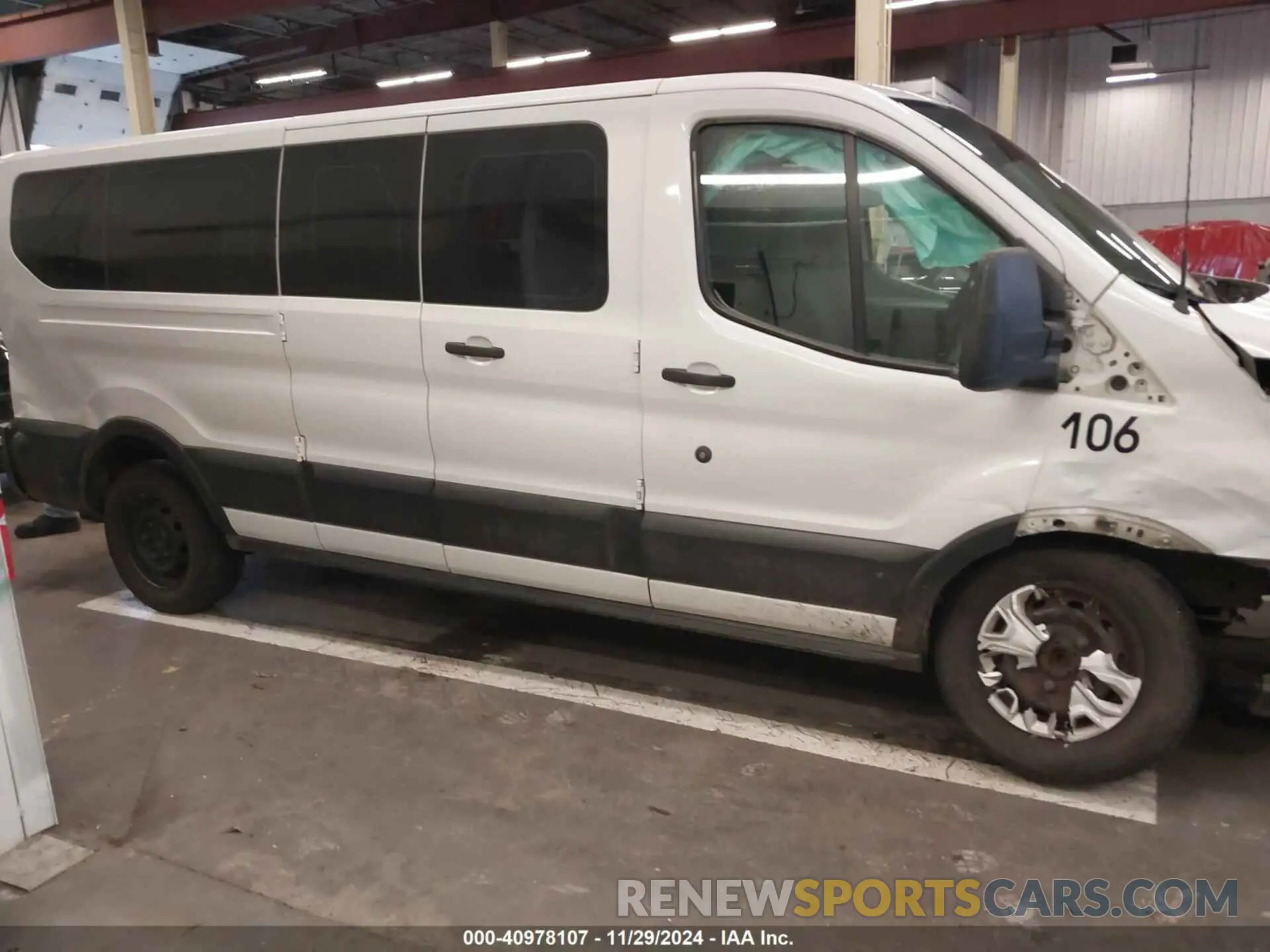 14 Photograph of a damaged car 1FBZX2ZM8KKB24761 FORD TRANSIT-350 2019