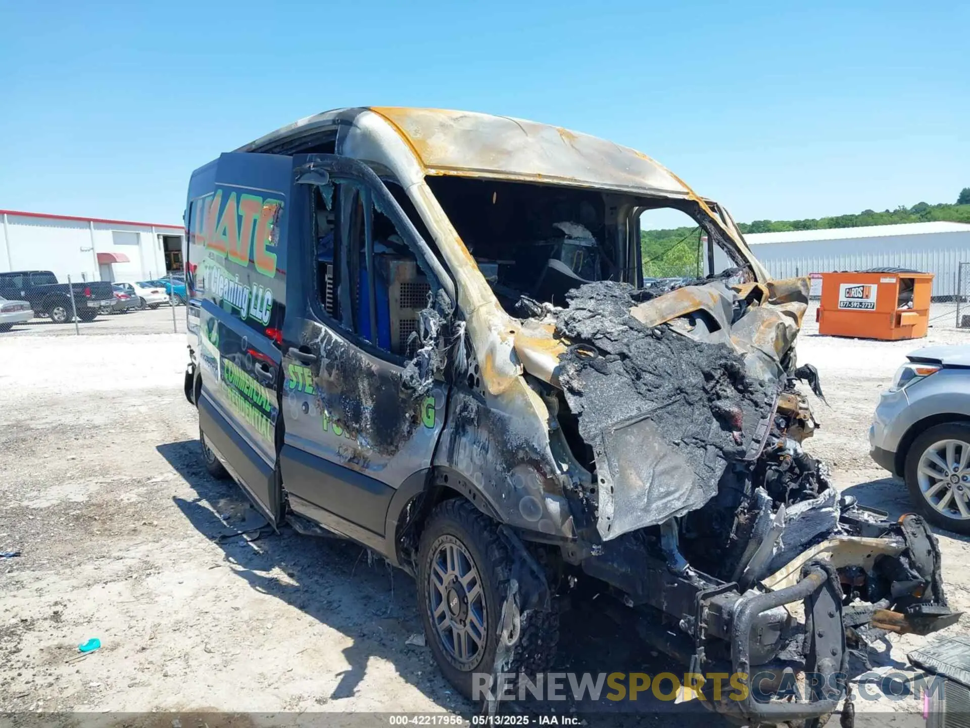 1 Photograph of a damaged car 1FTBW2CG4KKB41754 FORD TRANSIT-350 2019