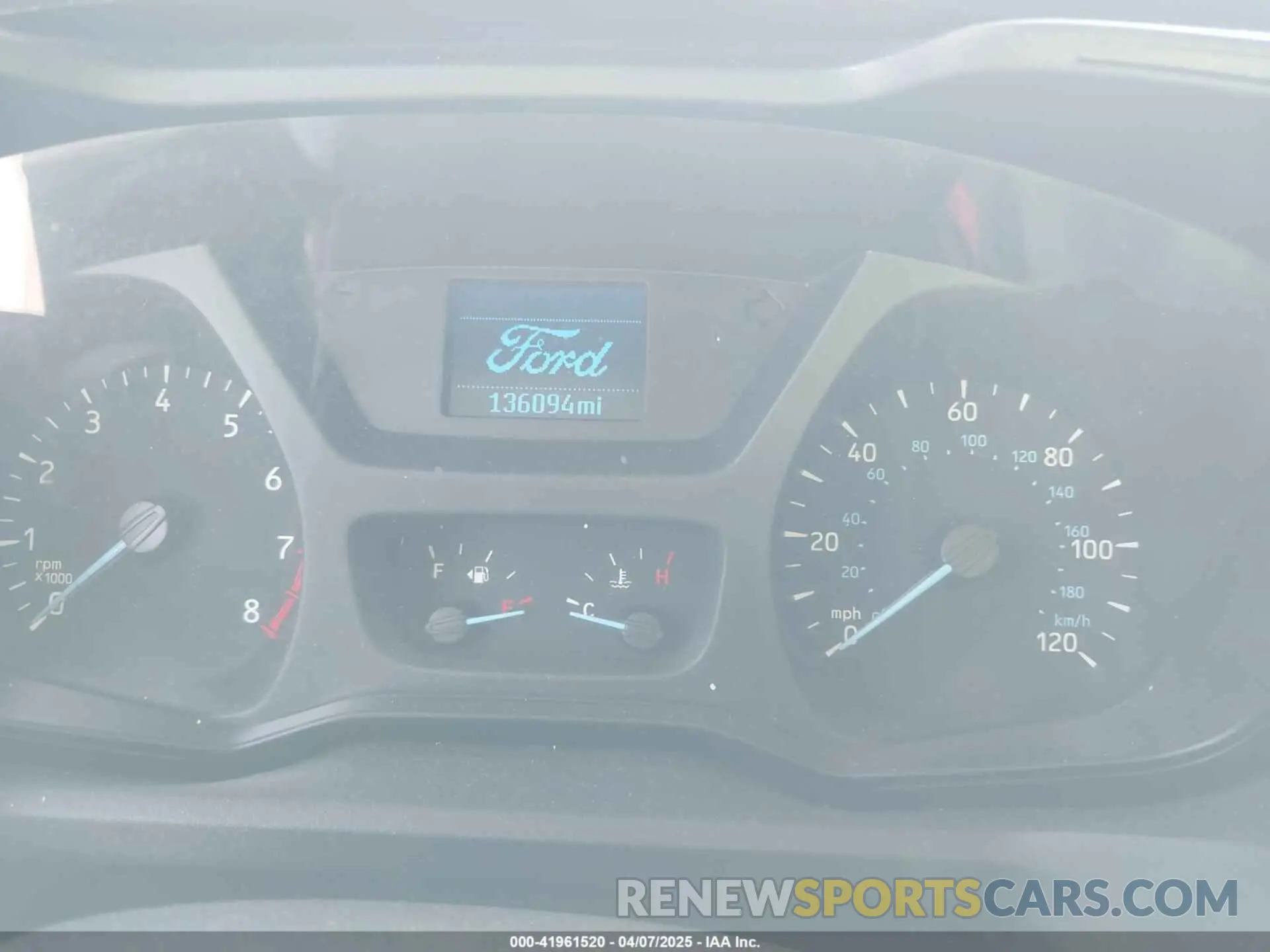 7 Photograph of a damaged car 1FTBW2CM0KKB59593 FORD TRANSIT-350 2019
