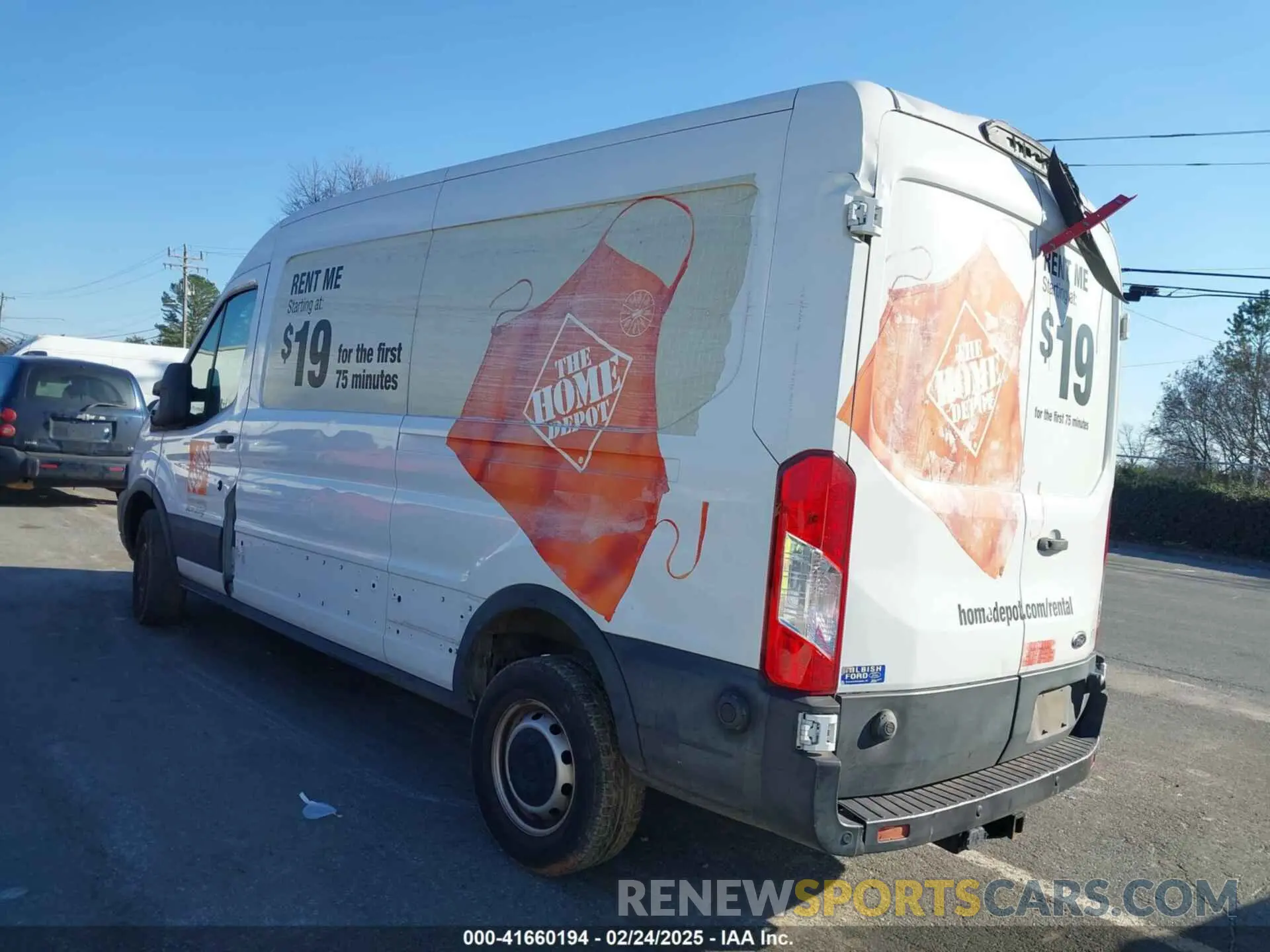 3 Photograph of a damaged car 1FTBW2CM5KKB73053 FORD TRANSIT-350 2019