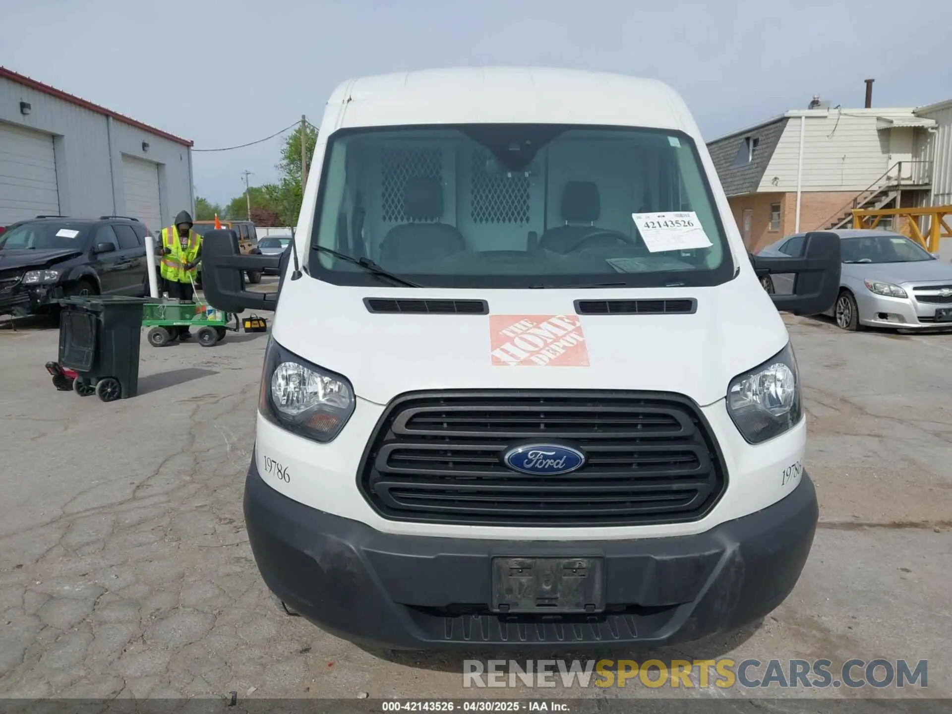 12 Photograph of a damaged car 1FTBW2CM6KKB73059 FORD TRANSIT-350 2019