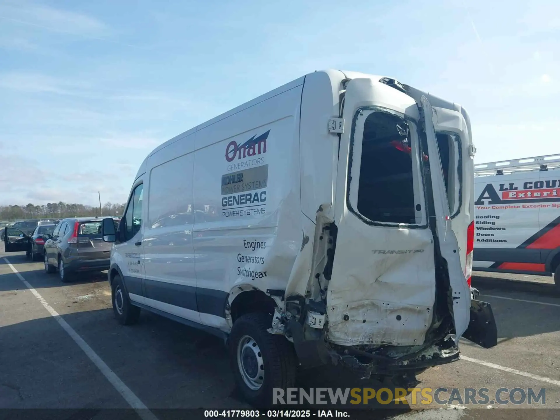 3 Photograph of a damaged car 1FTBW2CM7KKA69227 FORD TRANSIT-350 2019