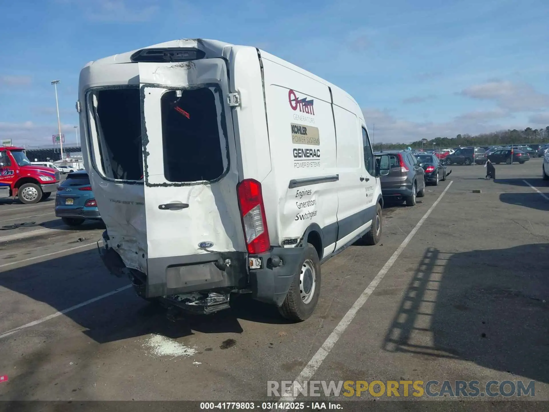 4 Photograph of a damaged car 1FTBW2CM7KKA69227 FORD TRANSIT-350 2019