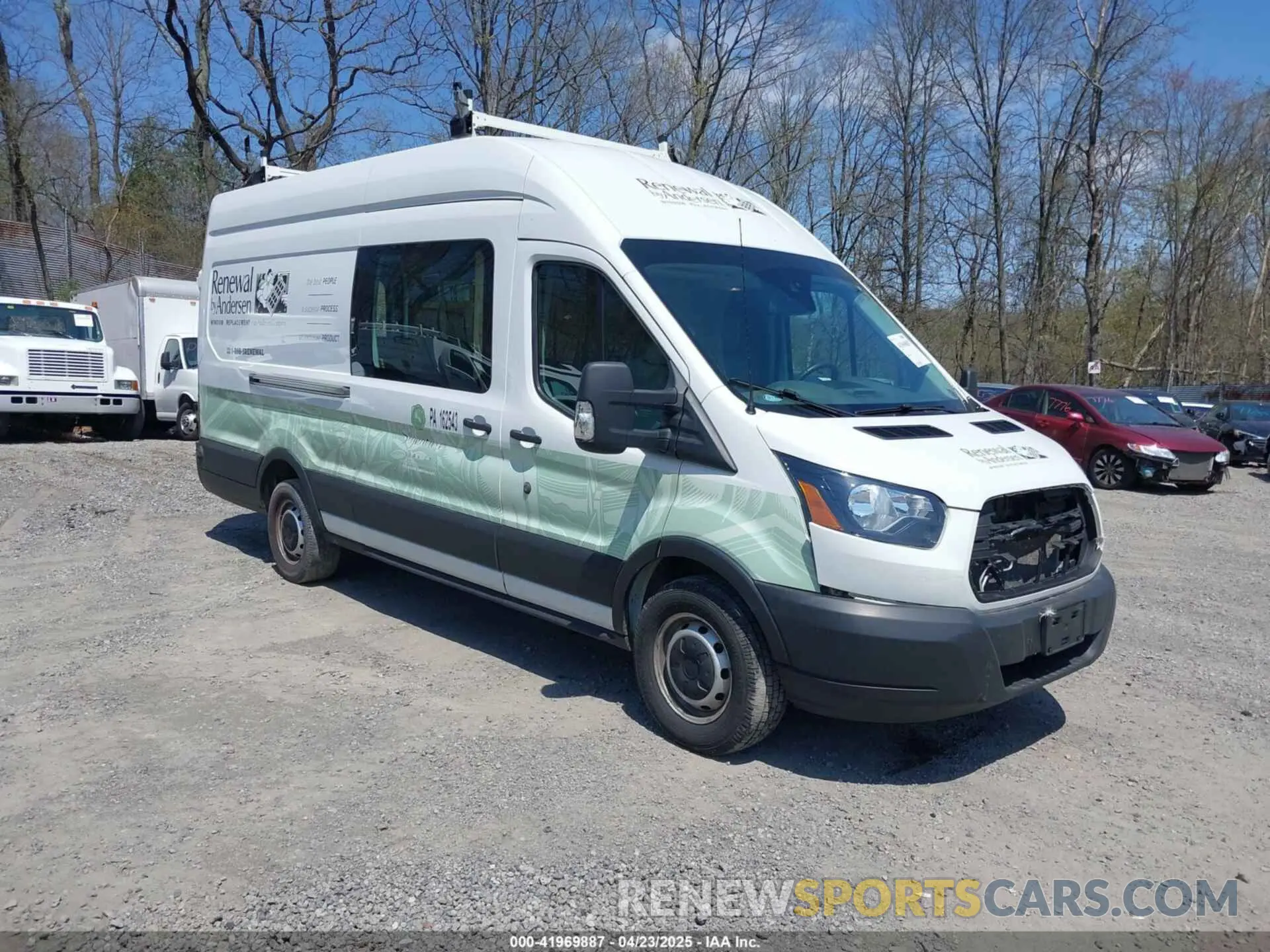 1 Photograph of a damaged car 1FTBW3XG2KKA66858 FORD TRANSIT-350 2019