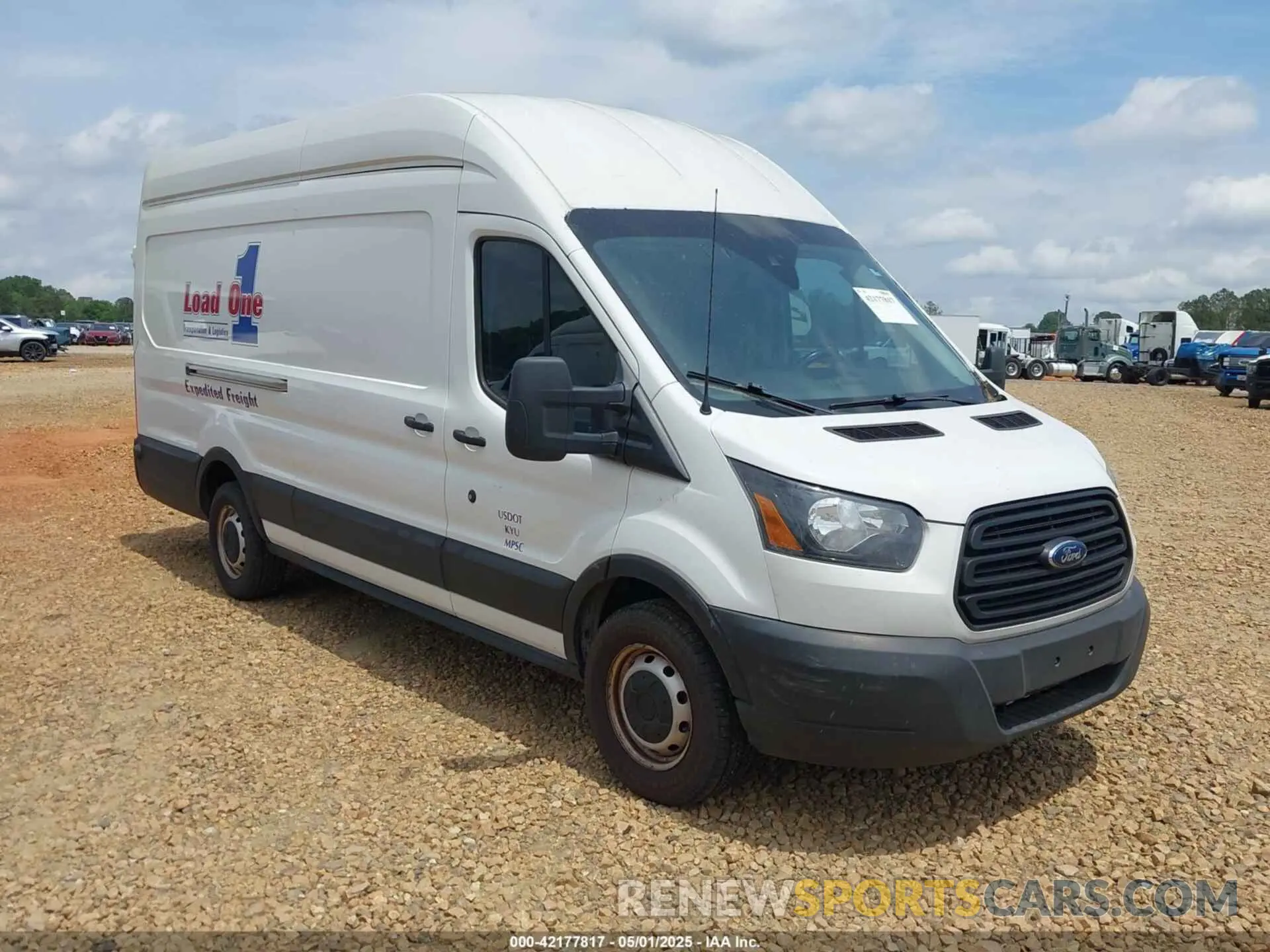 1 Photograph of a damaged car 1FTBW3XM5KKA65144 FORD TRANSIT-350 2019
