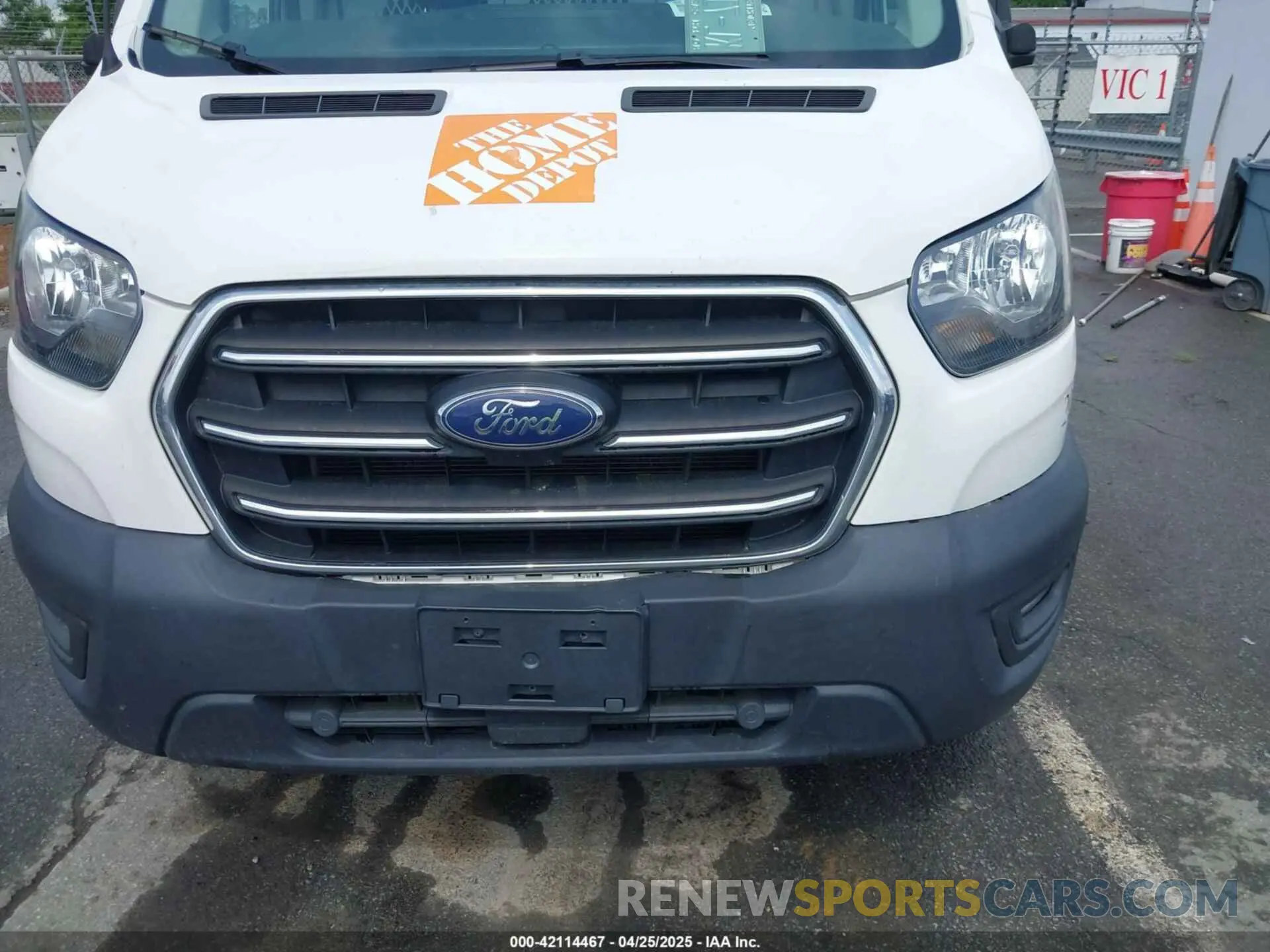 6 Photograph of a damaged car 1FTBW1Y80LKA52678 FORD TRANSIT-350 2020