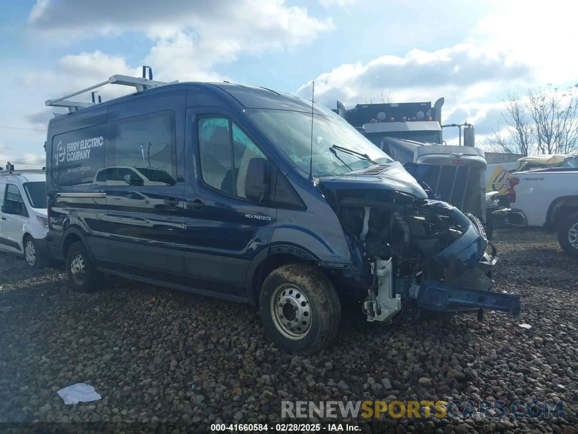 14 Photograph of a damaged car 1FTBW9CG5LKB38291 FORD TRANSIT-350 2020