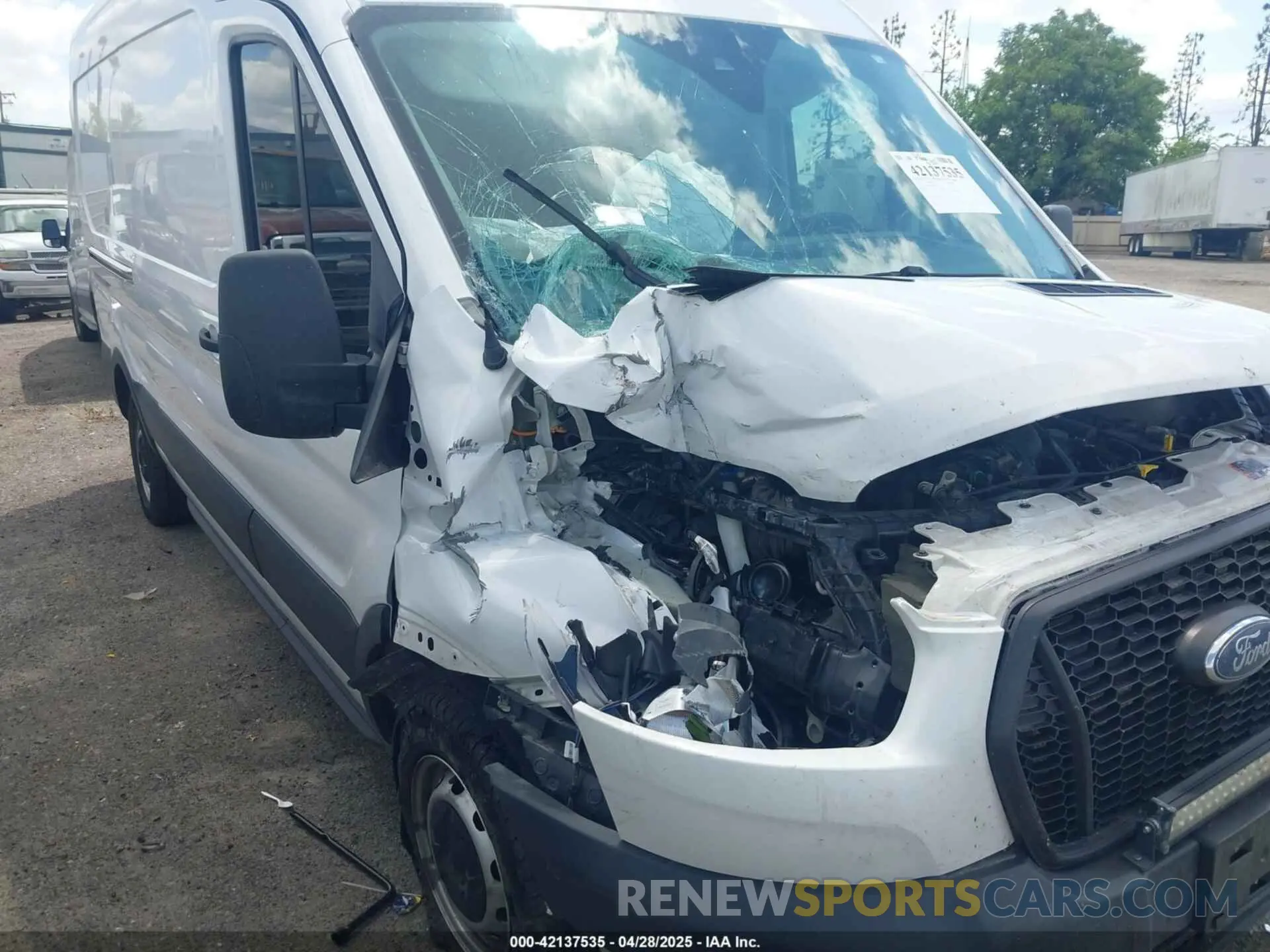 6 Photograph of a damaged car 1FTBW9C8XMKB00193 FORD TRANSIT-350 2021