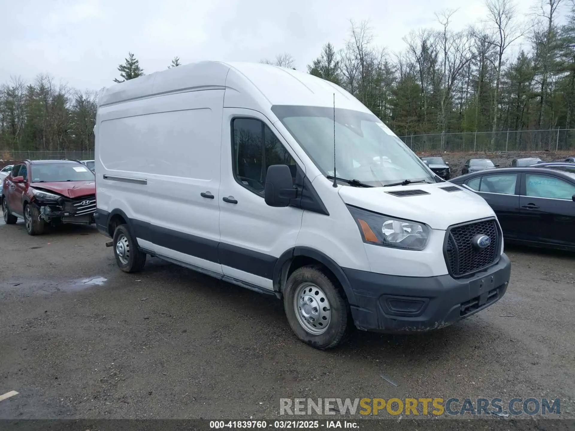 1 Photograph of a damaged car 1FTBW2X84NKA57747 FORD TRANSIT-350 2022
