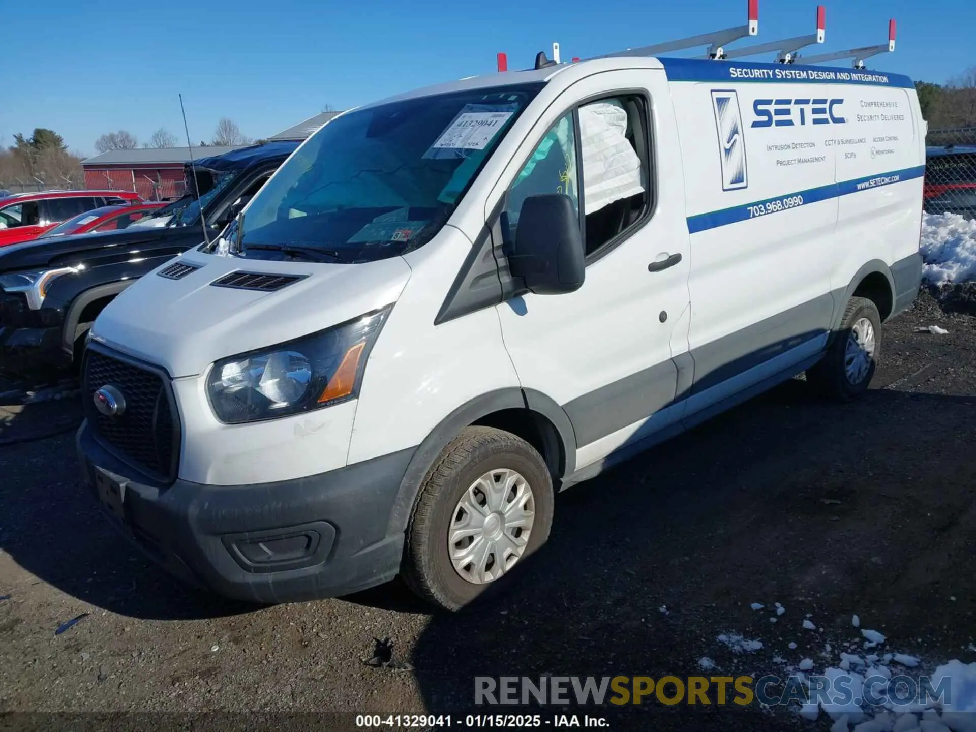 2 Photograph of a damaged car 1FTBW1Y86PKB55657 FORD TRANSIT-350 2023