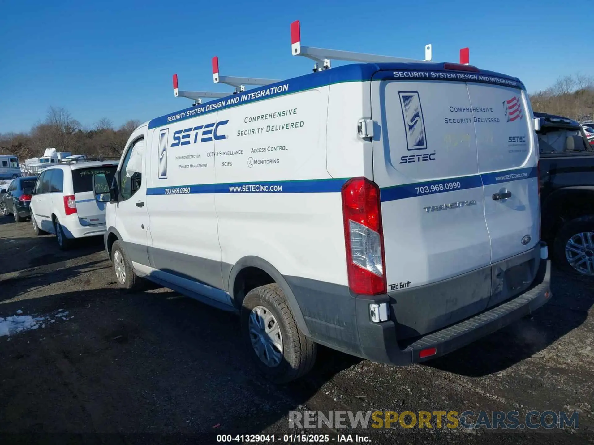 3 Photograph of a damaged car 1FTBW1Y86PKB55657 FORD TRANSIT-350 2023