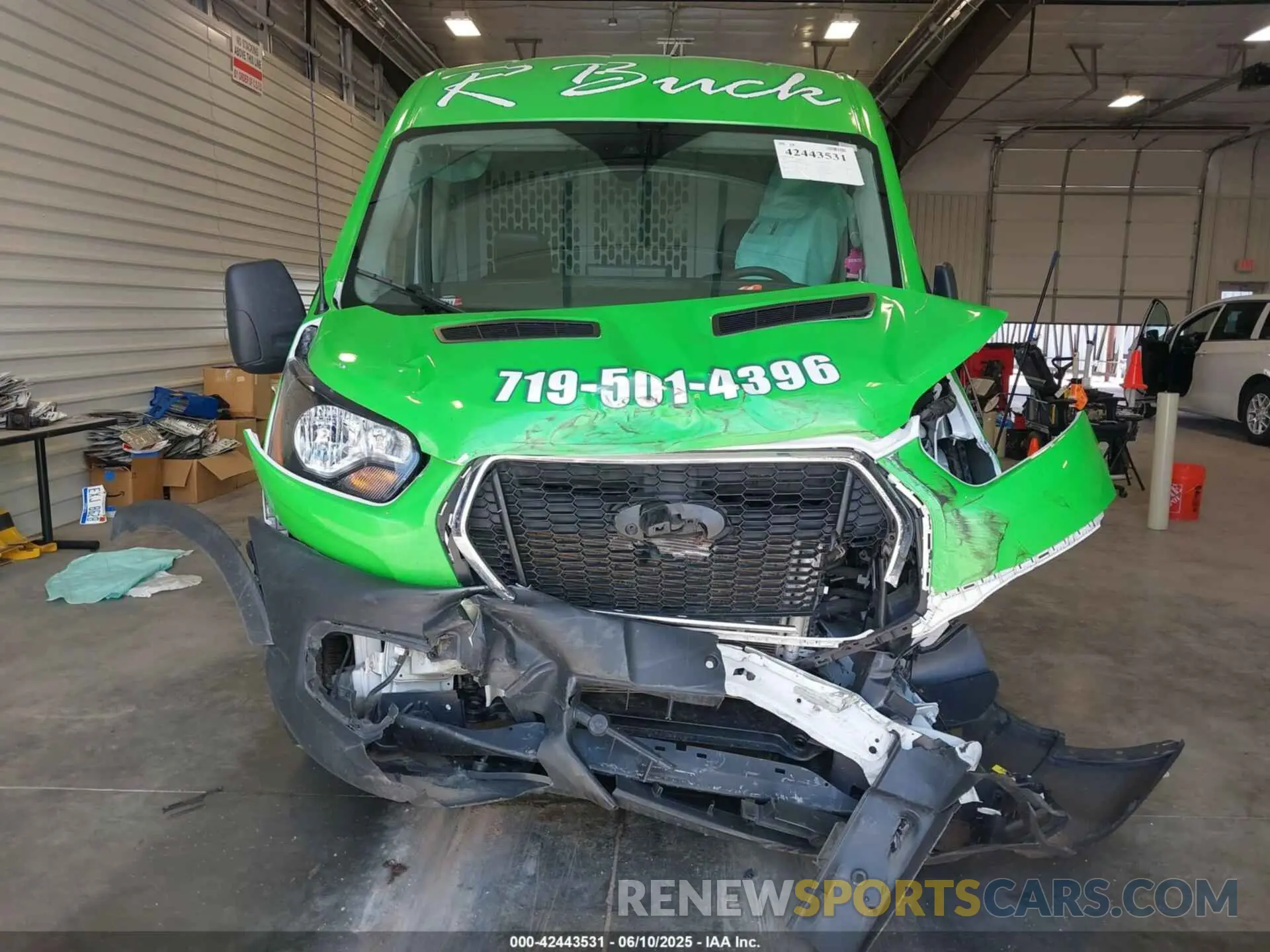 13 Photograph of a damaged car 1FTBW2C88PKB27307 FORD TRANSIT-350 2023