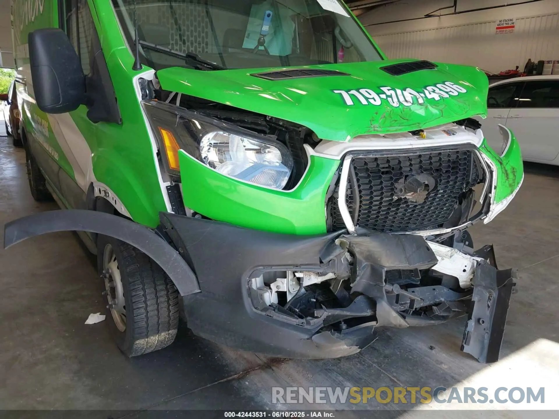 18 Photograph of a damaged car 1FTBW2C88PKB27307 FORD TRANSIT-350 2023
