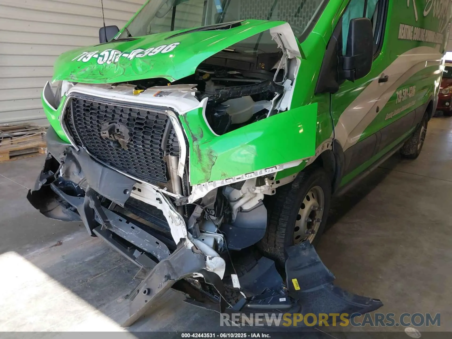 6 Photograph of a damaged car 1FTBW2C88PKB27307 FORD TRANSIT-350 2023