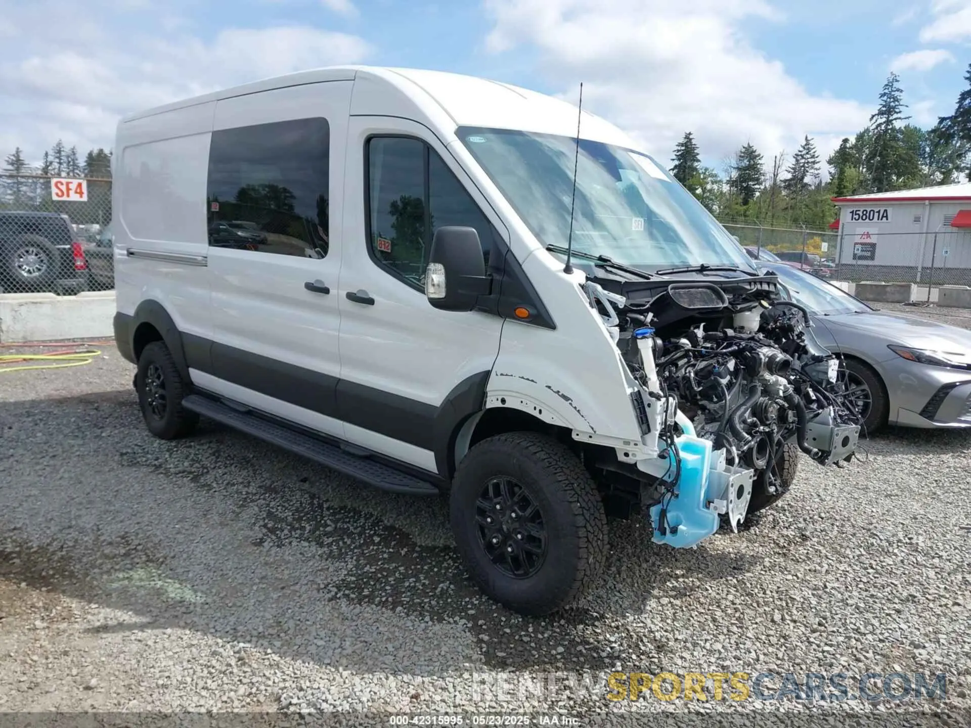 1 Photograph of a damaged car 1FTBW2CG4PKB63843 FORD TRANSIT-350 2023