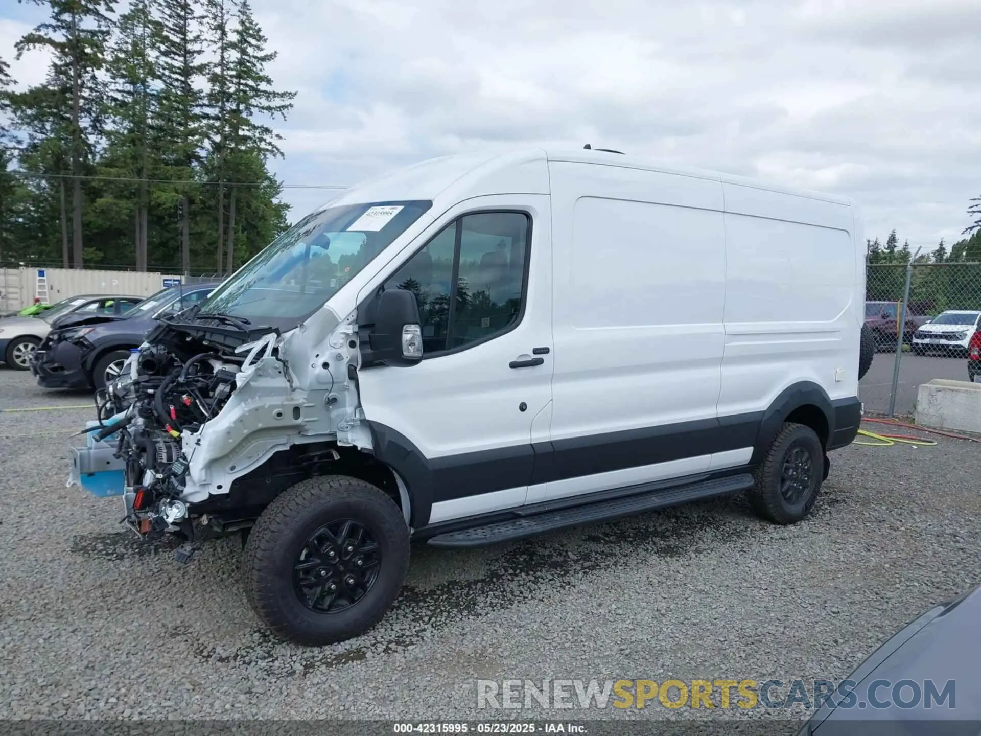 15 Photograph of a damaged car 1FTBW2CG4PKB63843 FORD TRANSIT-350 2023
