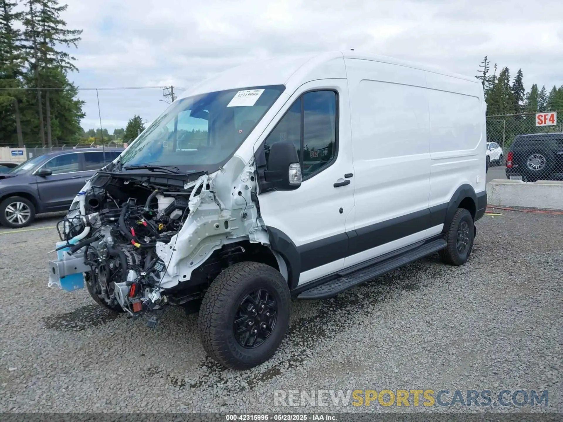 2 Photograph of a damaged car 1FTBW2CG4PKB63843 FORD TRANSIT-350 2023
