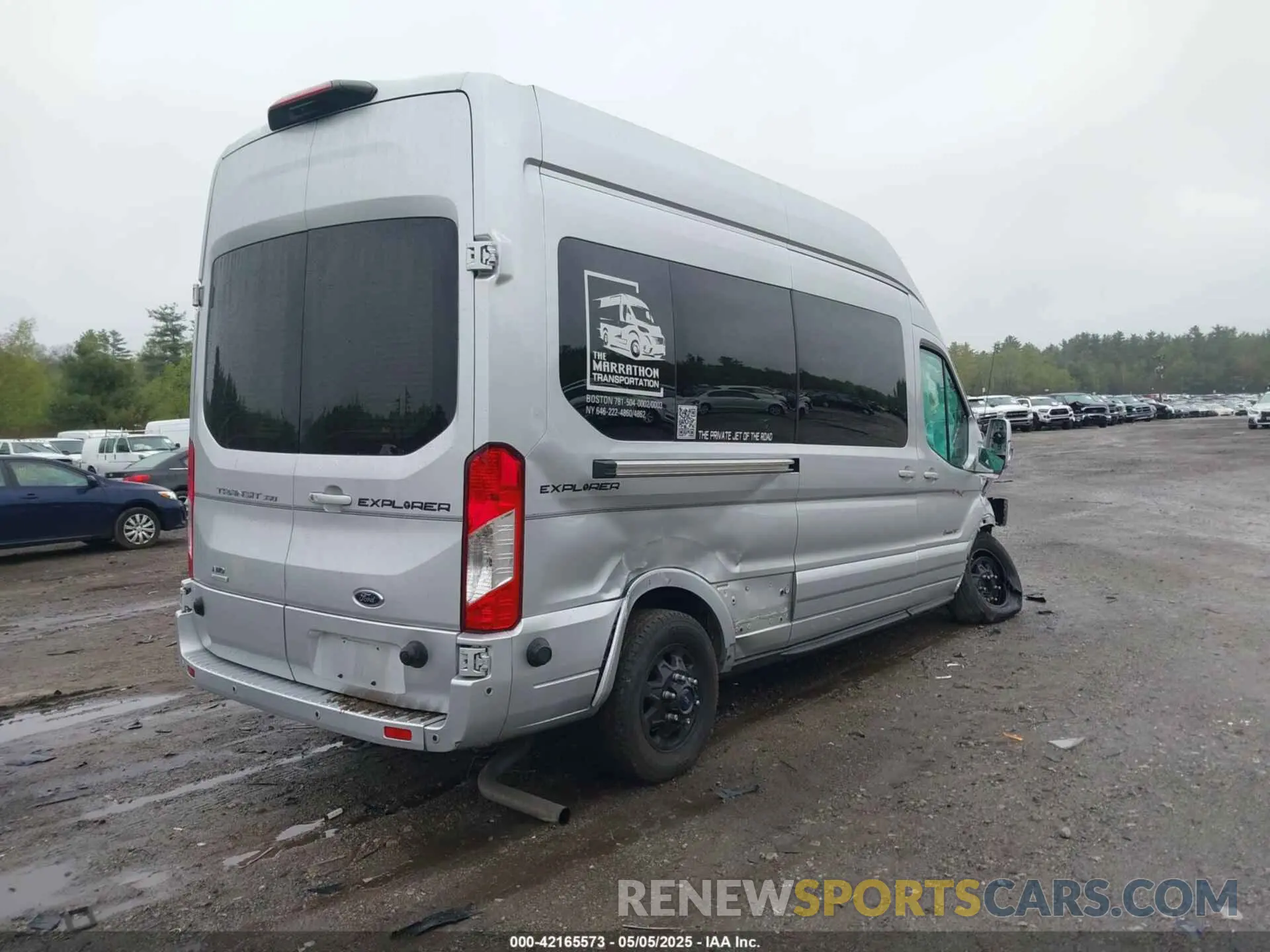 4 Photograph of a damaged car 1FTBW2XG0PKA56668 FORD TRANSIT-350 2023