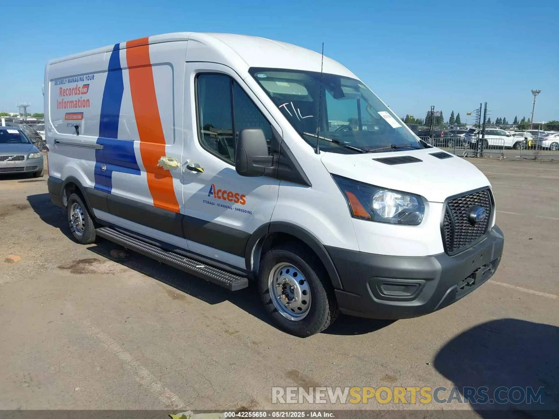 1 Photograph of a damaged car 1FTBW9C86PKA45956 FORD TRANSIT-350 2023