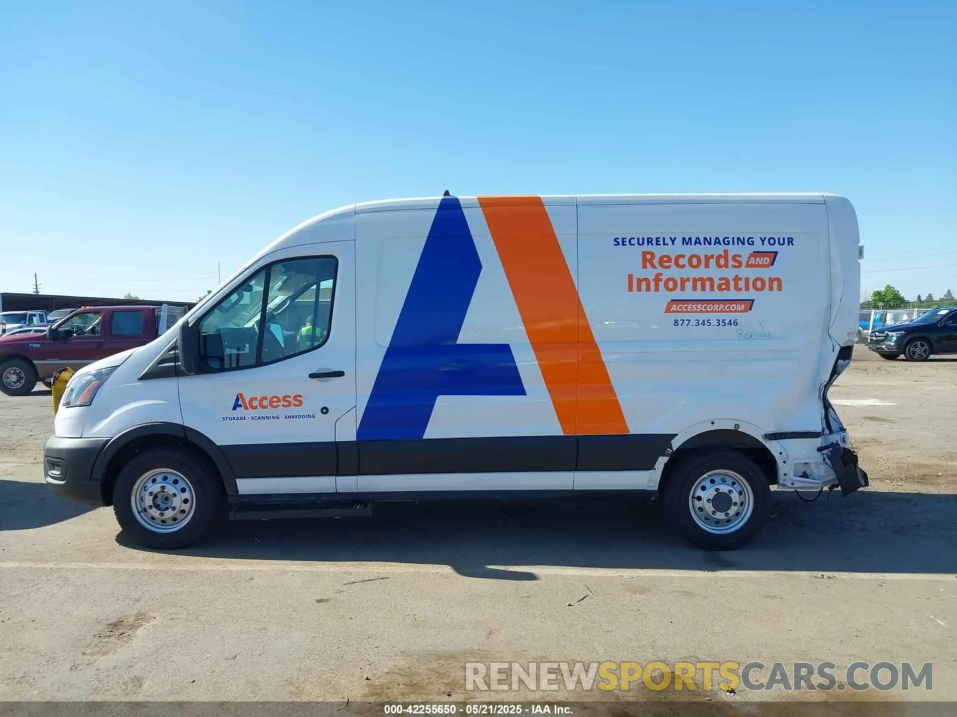 14 Photograph of a damaged car 1FTBW9C86PKA45956 FORD TRANSIT-350 2023