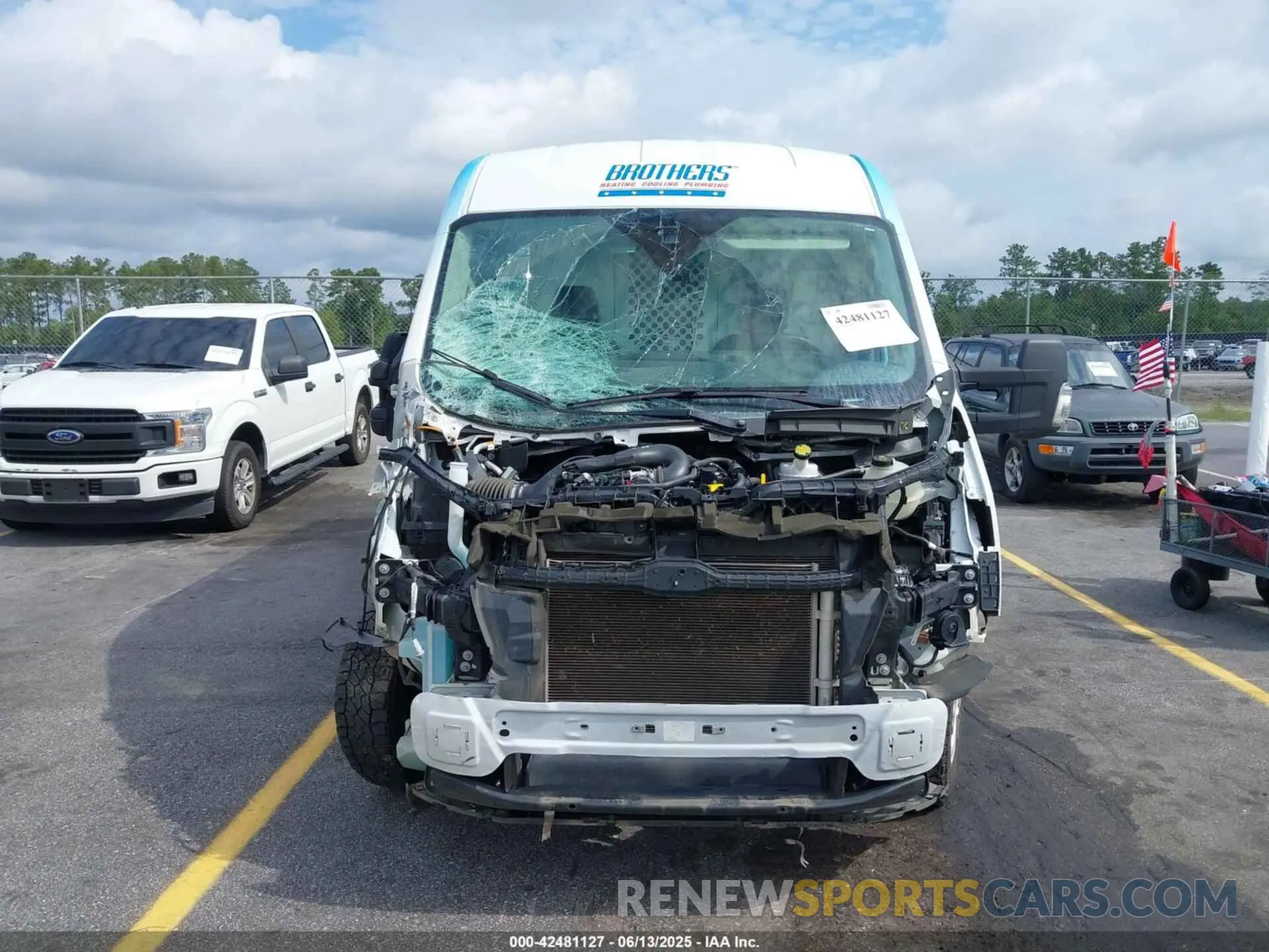 13 Photograph of a damaged car 1FTBW9C89PKA29587 FORD TRANSIT-350 2023