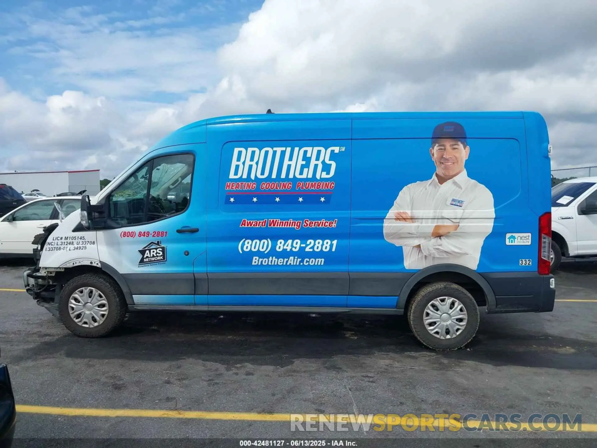 15 Photograph of a damaged car 1FTBW9C89PKA29587 FORD TRANSIT-350 2023